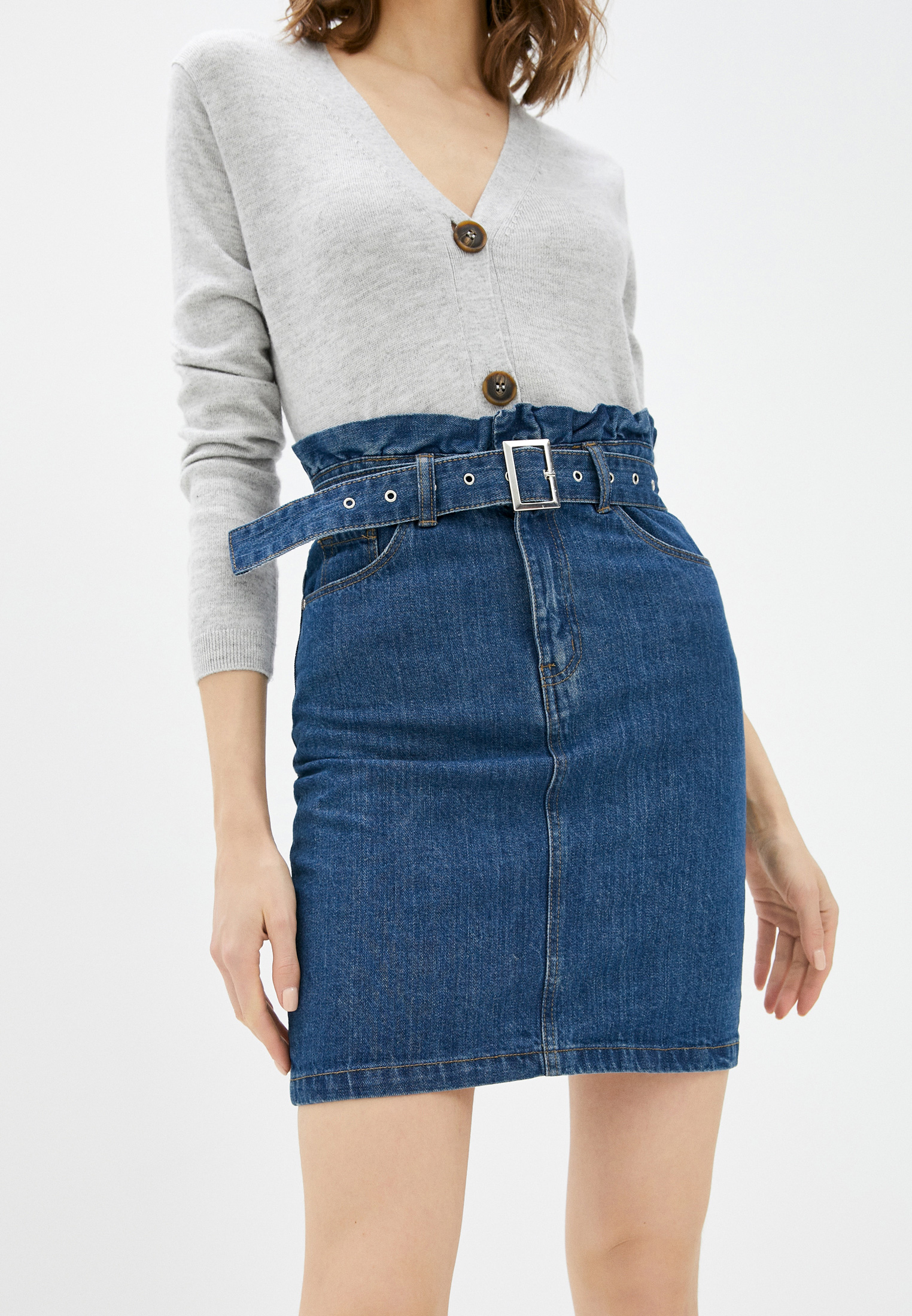 Джинсовая юбка женская Ozon