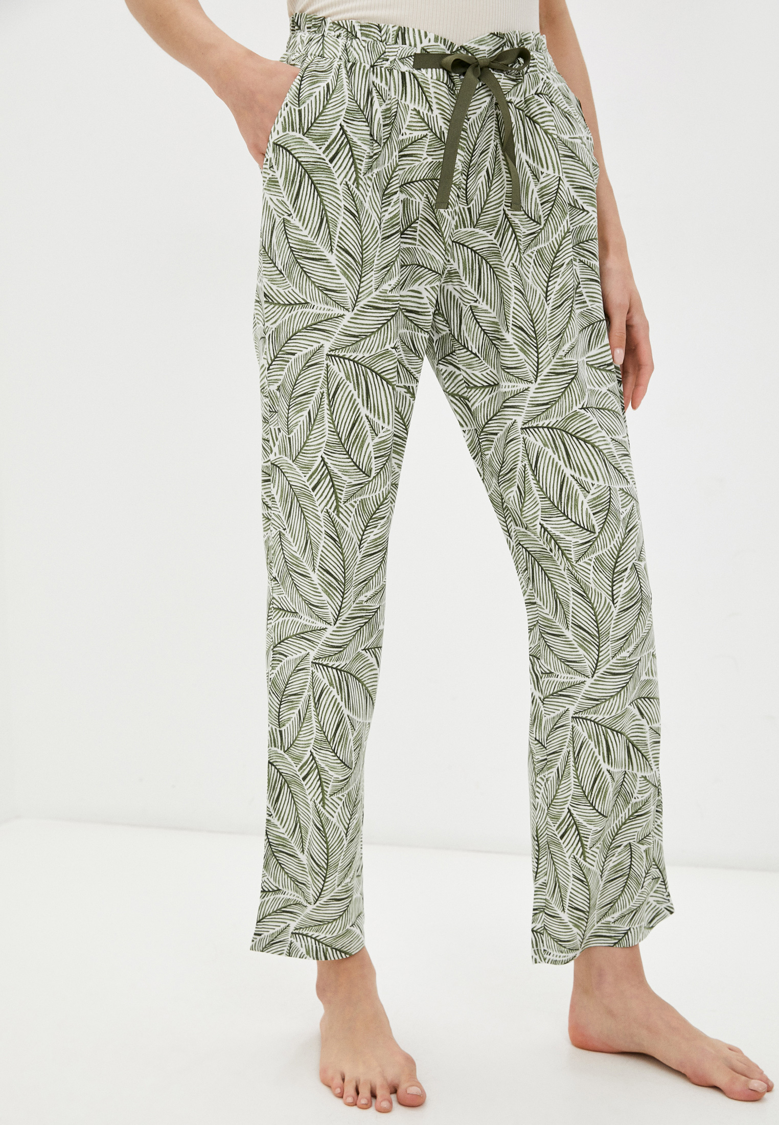 Triumph Mix & Match Pantalone Pigiama In Jersey – Cotone Biologico, Vita Elastica, Blu Donna