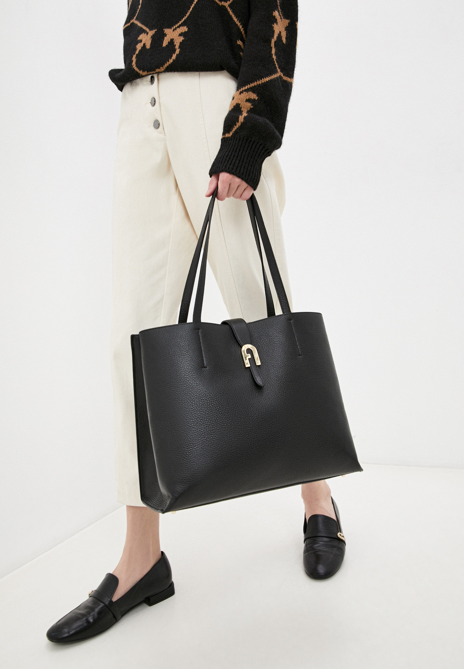 Сумка Furla FURLA SOFIA L TOTE, цвет: черный, MP002XW085KT 