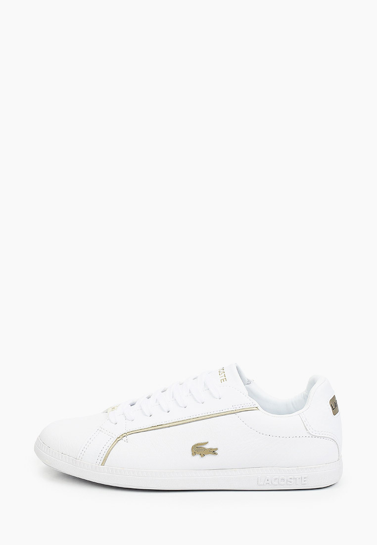 Кеды Лакост Женские Белые Кожаные Купить