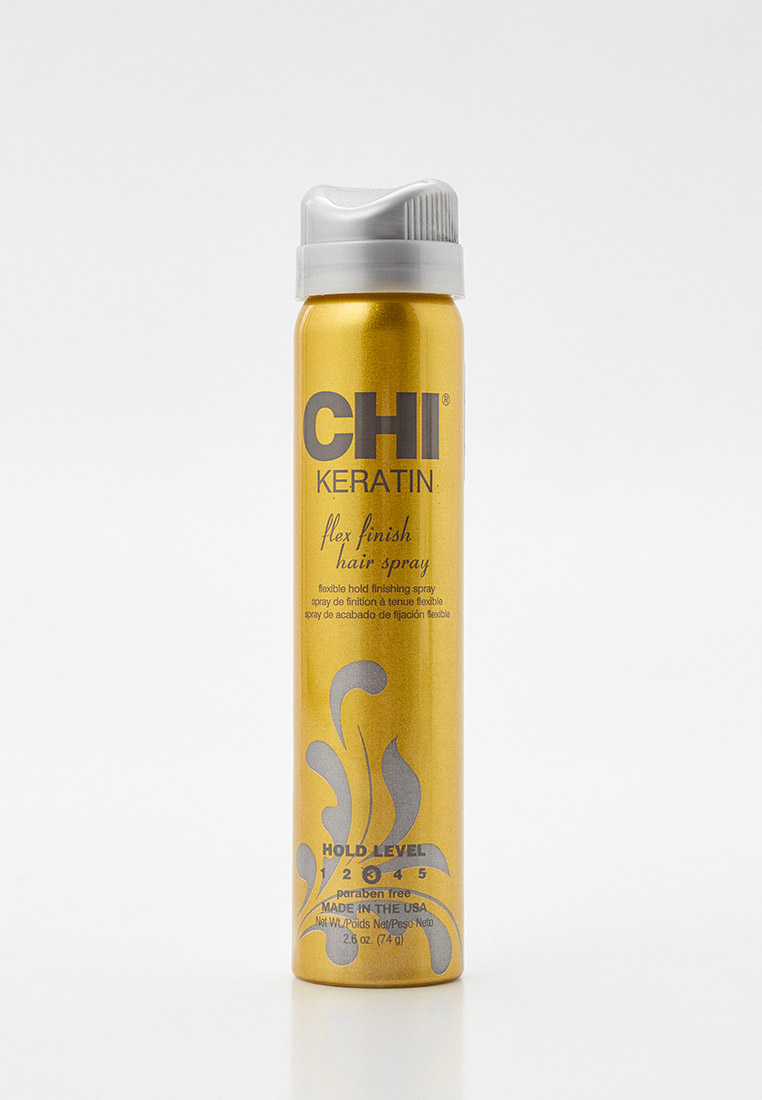 Лак для волос Chi CHI KERATIN, с кератином, средняя фиксация, 74 г ...