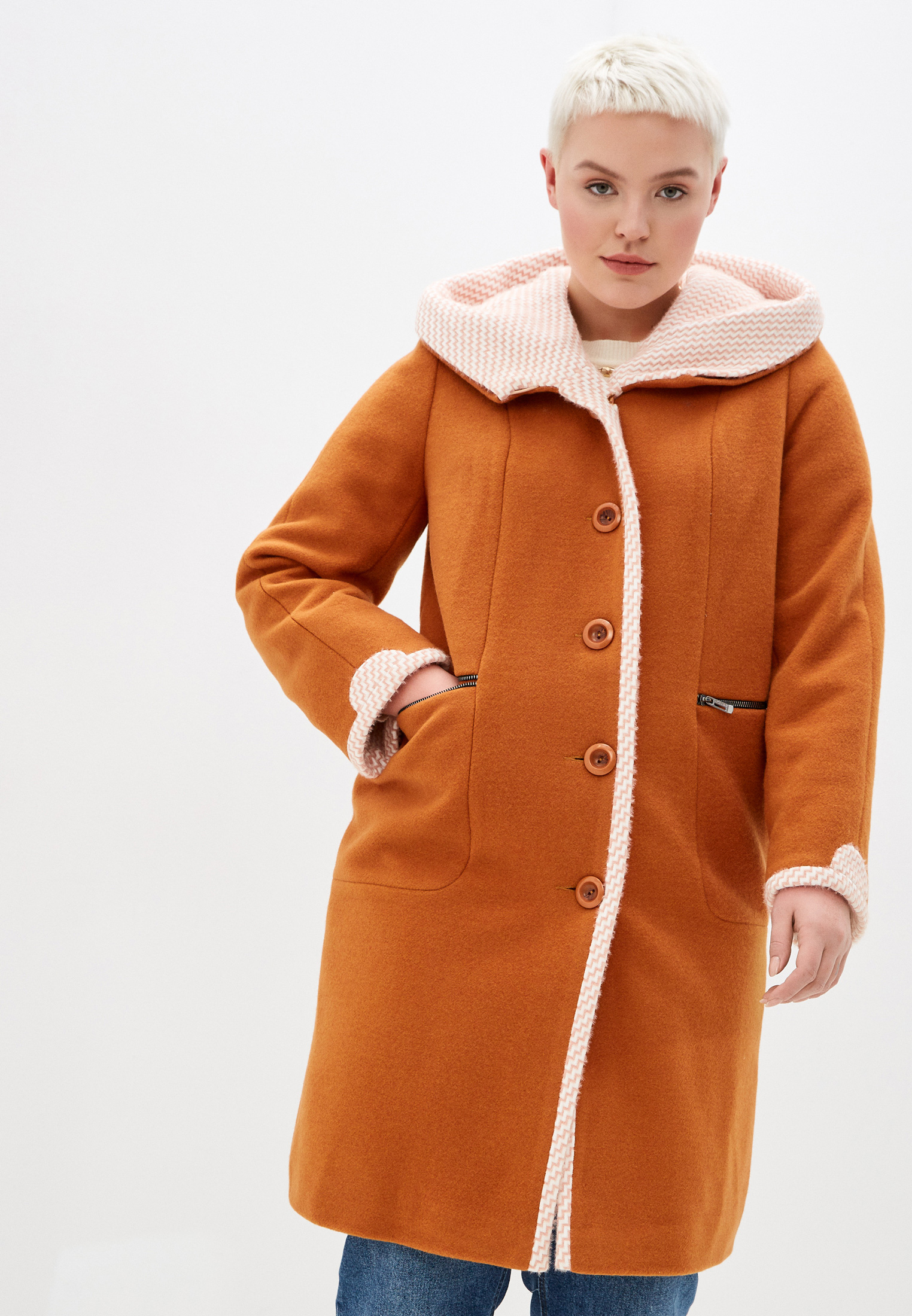 Пальто Louren Wilton, цвет коричневый, MP002XW08X9K — купить в