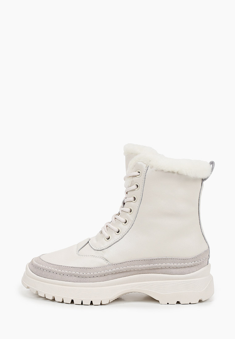 Ботинки V.I.Konty, цвет: белый, MP002XW093AR — купить в интернет-магазине Lamoda
