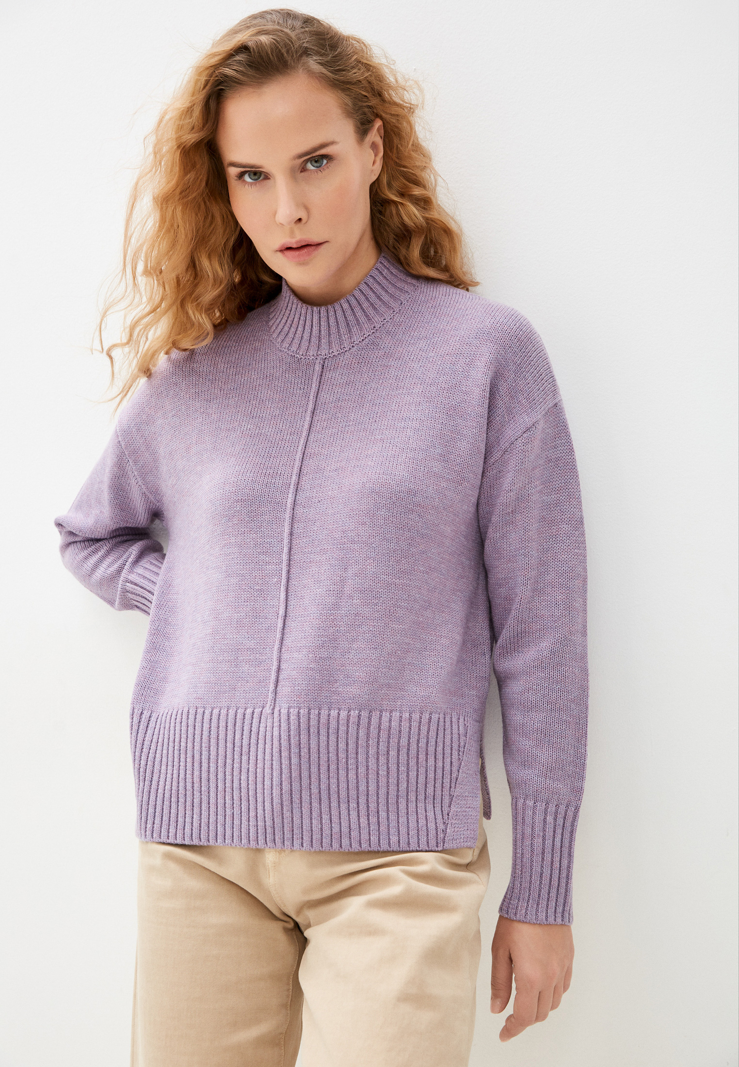 Фиолетовый Свитер Женский Купить