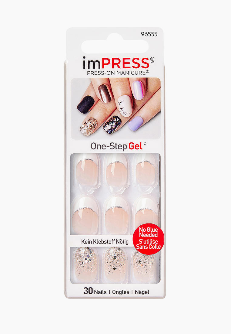 Накладные ногти Kiss Твердый лак Импресс Маникюр Акцент "Миллениум ...