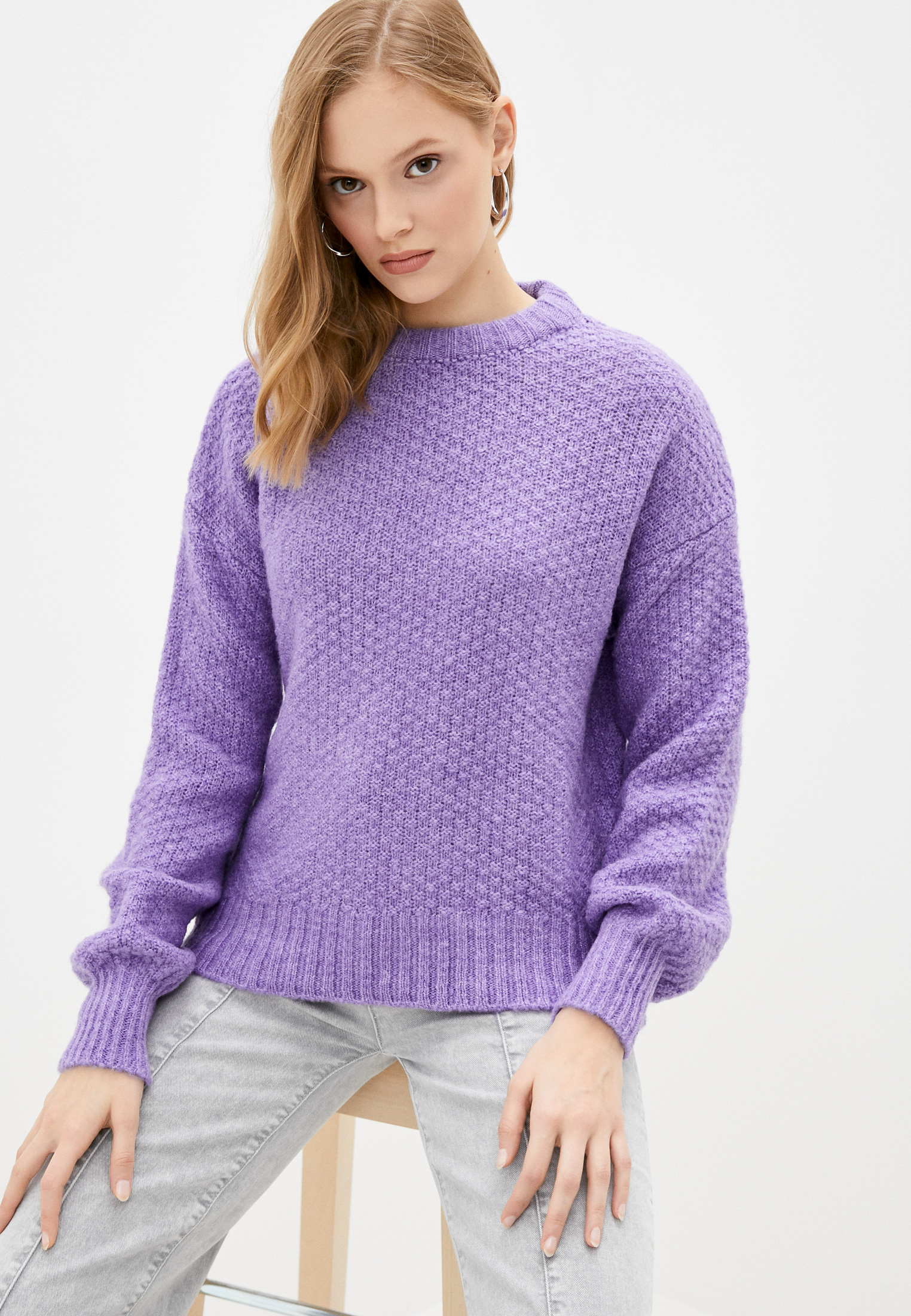 Фиолетовый Свитер Женский Купить