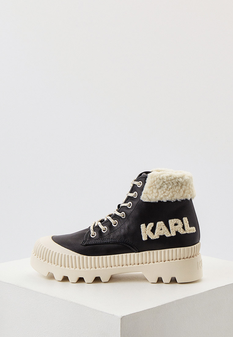 Ботинки Karl Lagerfeld, цвет: черный, MP002XW0AH5F — купить в интернет ...