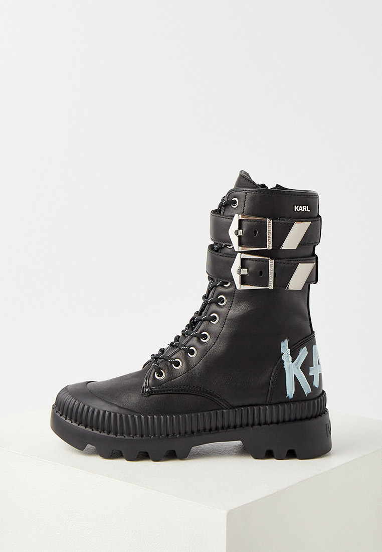 Ботинки Karl Lagerfeld, цвет: черный, MP002XW0AH5Q — купить в интернет ...