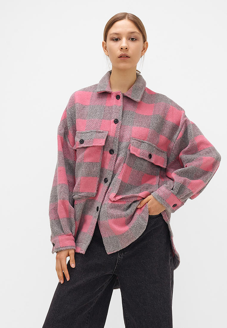 Рубашка Noun, цвет: розовый, MP002XW0ALHY — купить в интернет-магазине Lamoda