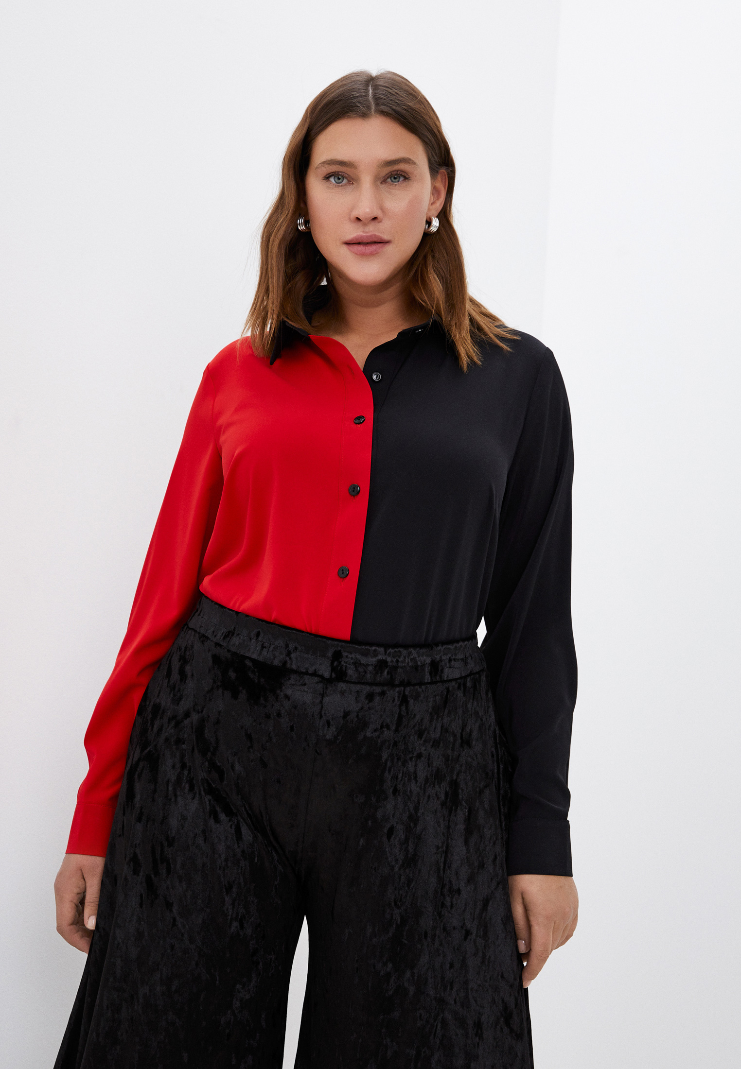 Блуза Avemod, цвет: красный, MP002XW0AYM6 — купить в интернет-магазине Lamoda
