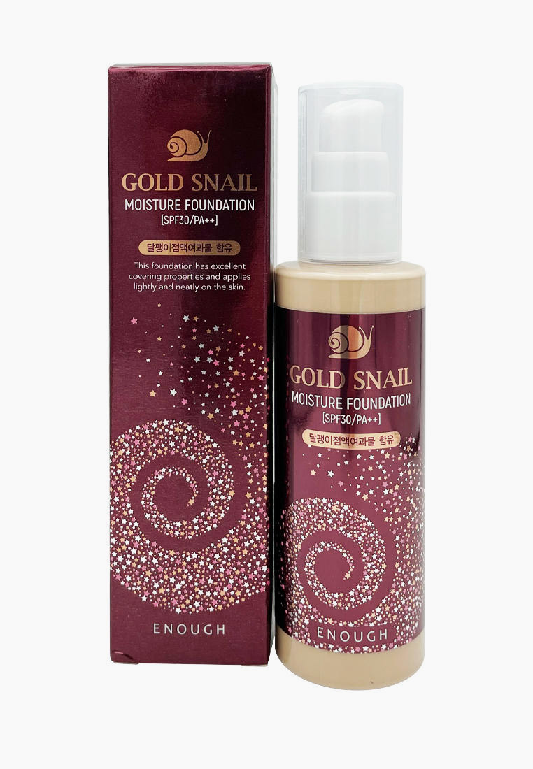 Enough Gold Snail Moisture Foundation spf30
