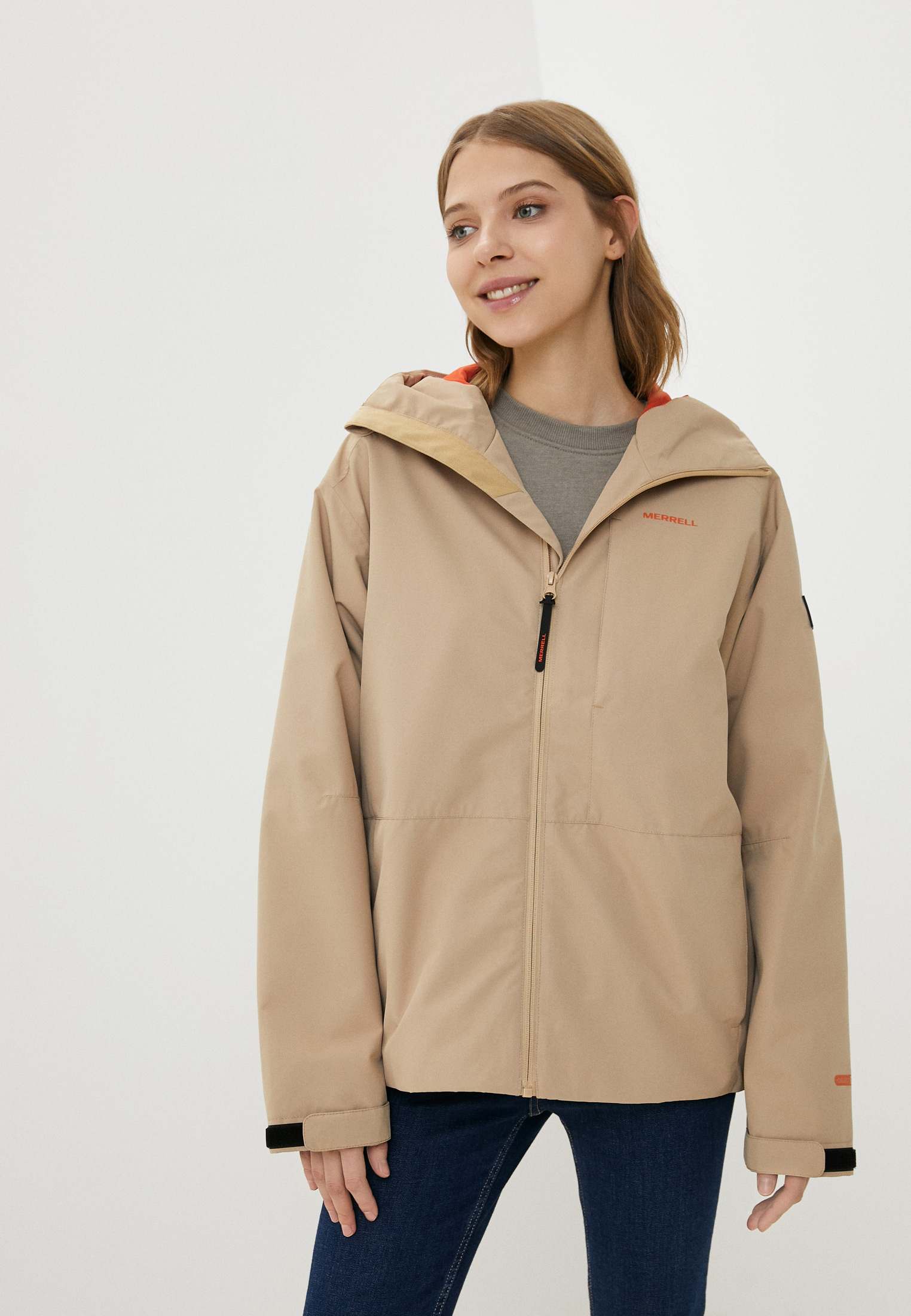 Куртка Merrell, цвет: бежевый, MP002XW0BNS8 — купить в интернет ...