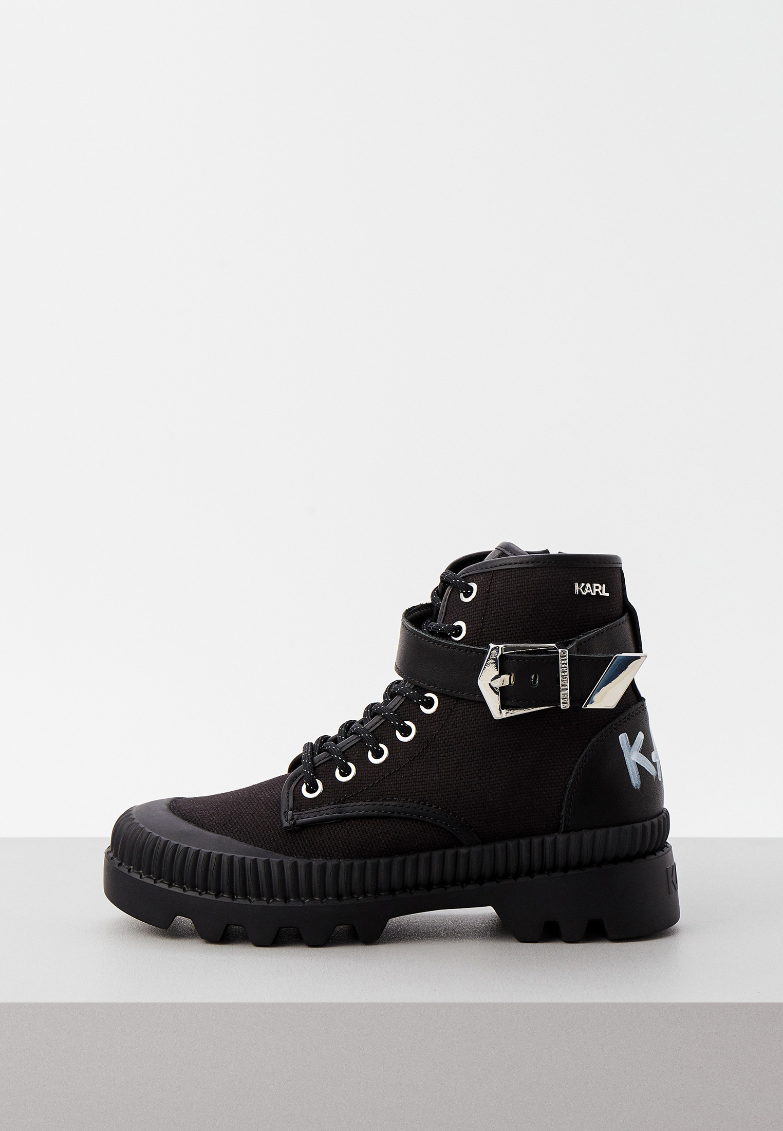 Ботинки Karl Lagerfeld, цвет: черный, MP002XW0BRIE — купить в интернет ...