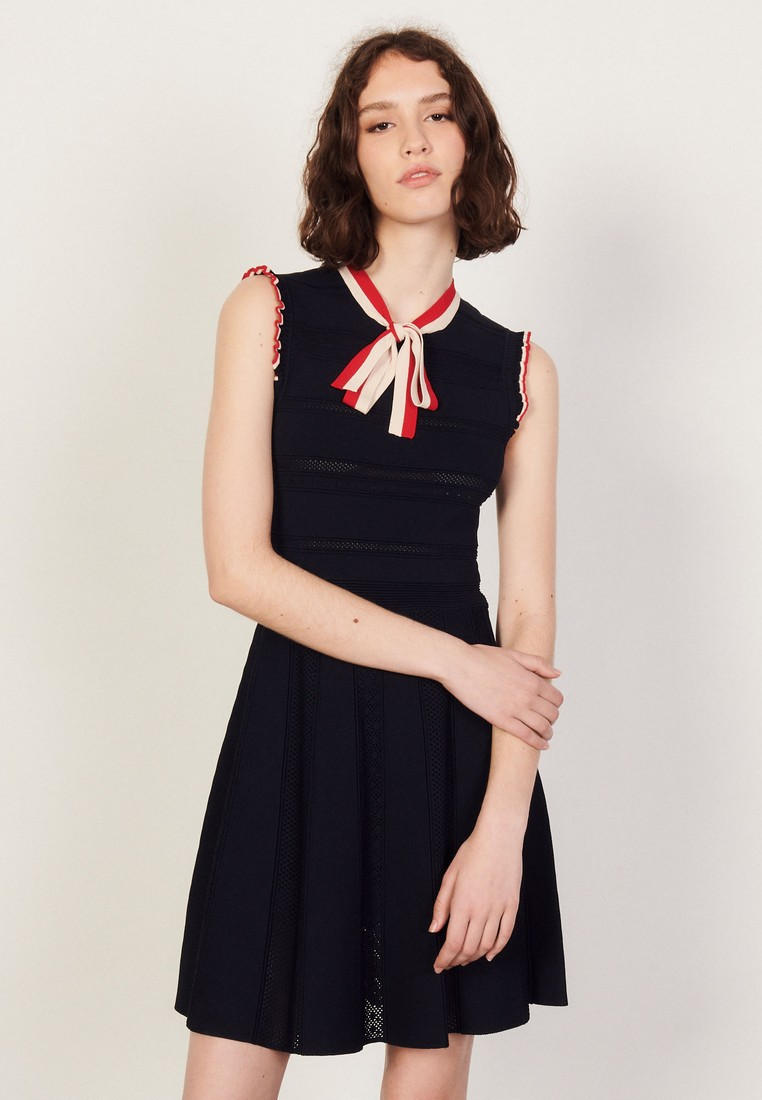 Платье Sandro, цвет: синий, MP002XW0BSZ1 — купить в интернет-магазине ...