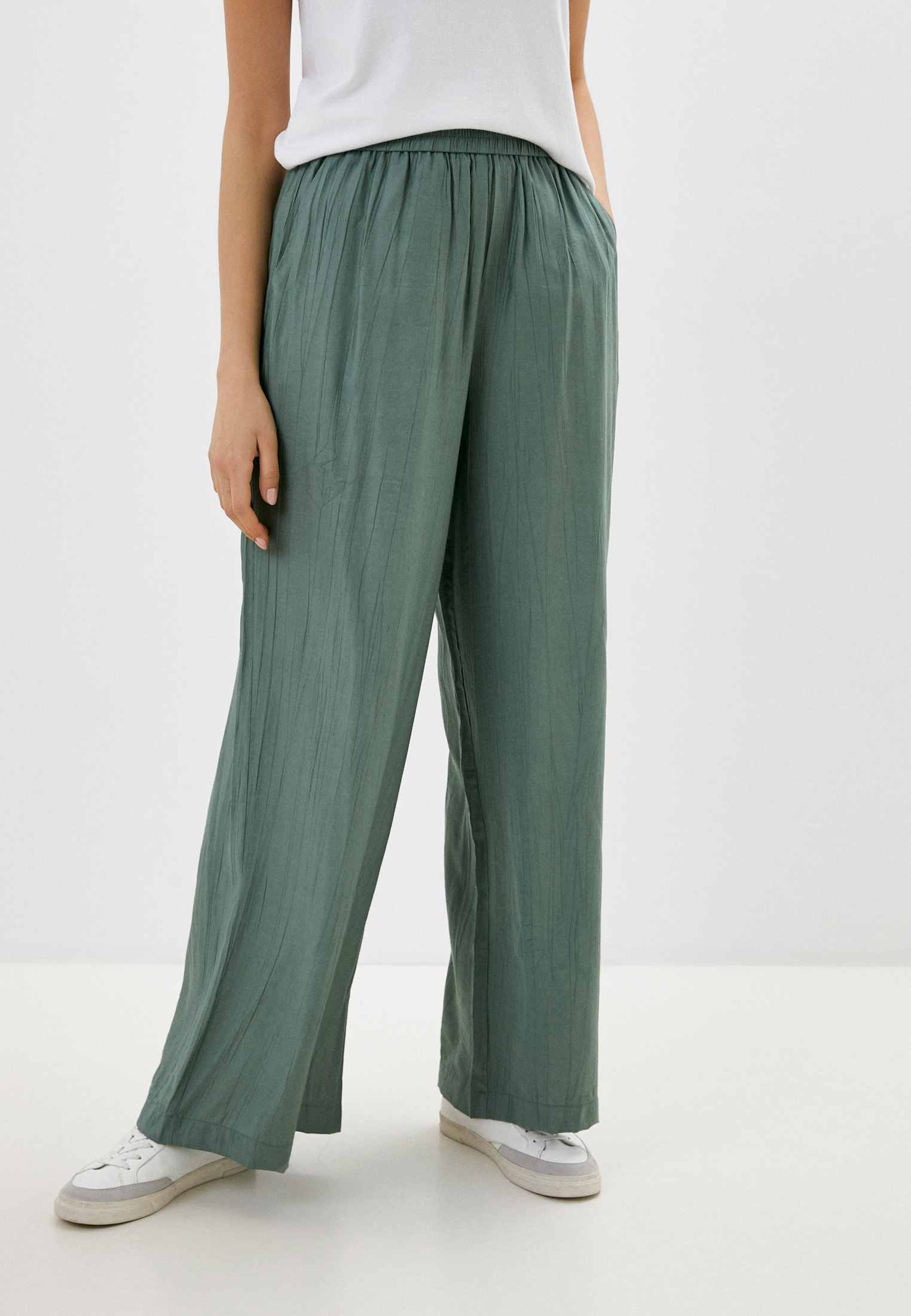 Брюки Baon, цвет: зеленый, MP002XW0CPQ7 — купить в интернет-магазине Lamoda