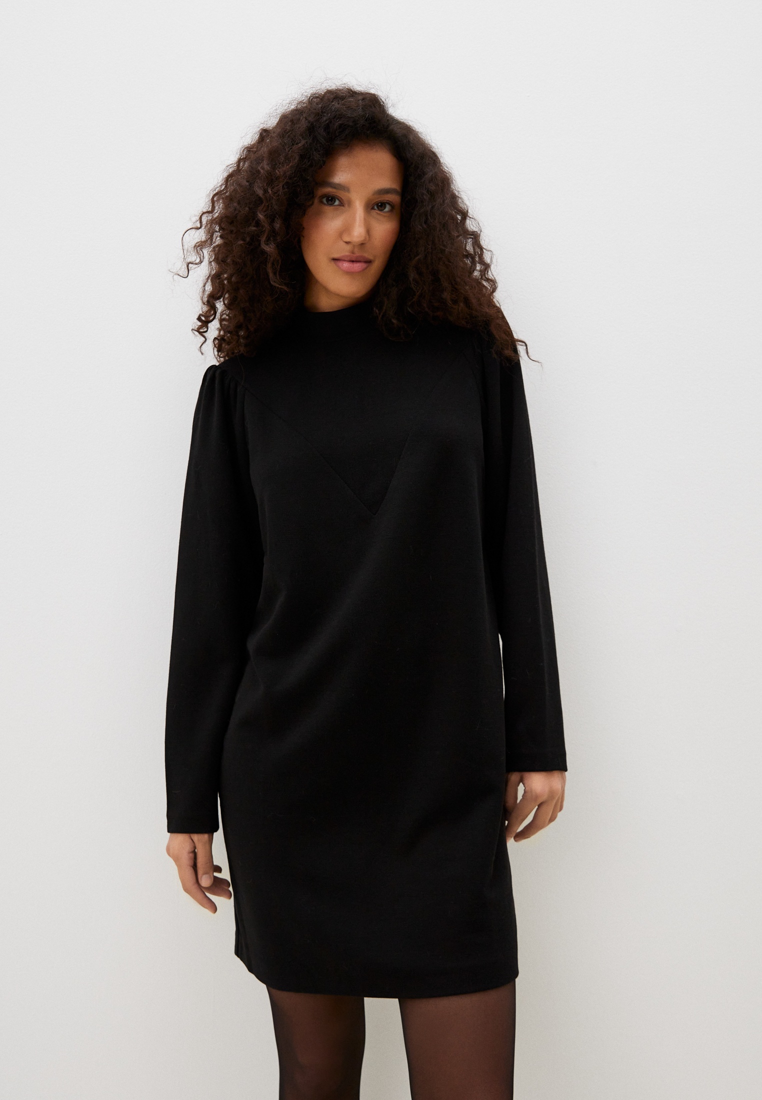 Платье Elis, цвет: черный, MP002XW0DATH — купить в интернет-магазине Lamoda