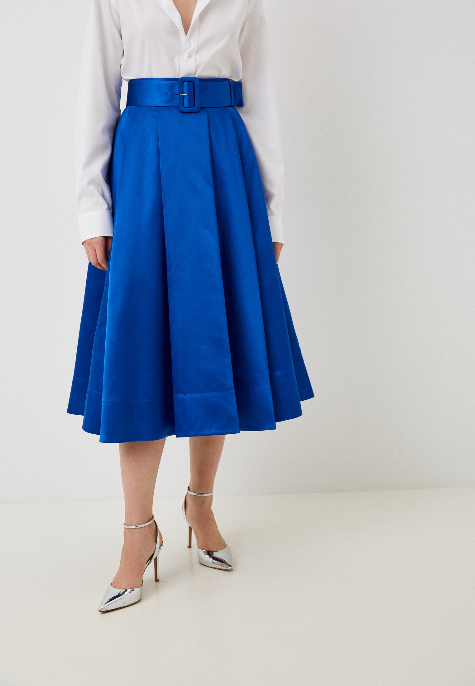 Юбка Calista, цвет: синий, MP002XW0DDGL — купить в интернет-магазине Lamoda