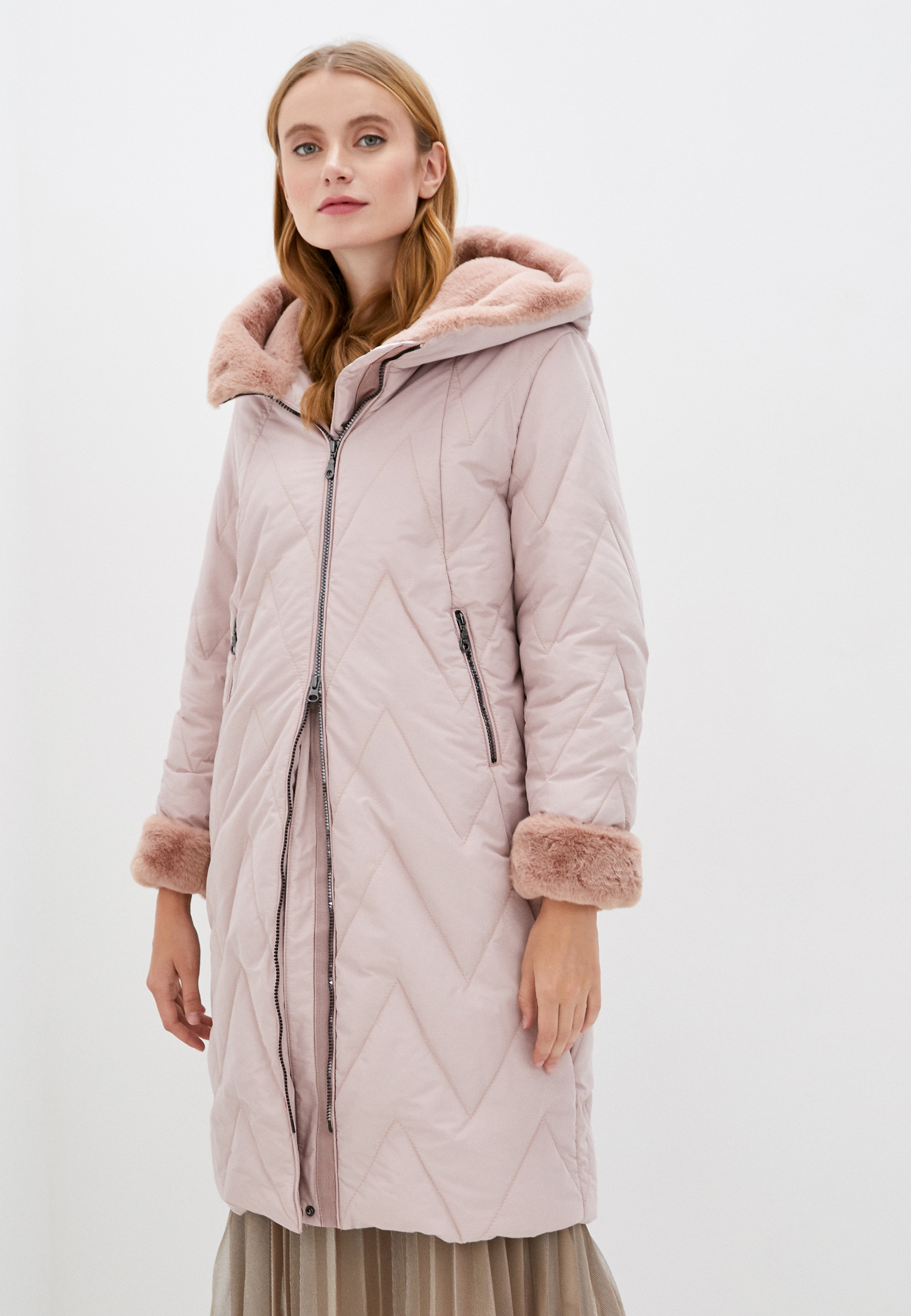 Куртка утепленная Dixi-Coat, цвет: розовый, MP002XW0EB6C — купить в ...