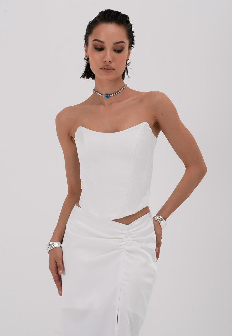 Корсет Moscovite Amour, цвет: белый, MP002XW0ETMS — купить в интернет-магазине Lamoda