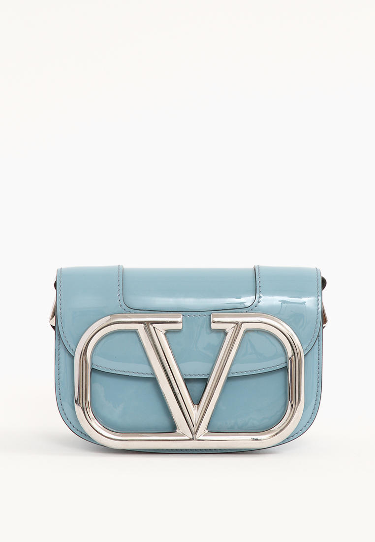 Сумка Valentino Resale Supervee, цвет голубой, MP002XW0EUNF — купить в