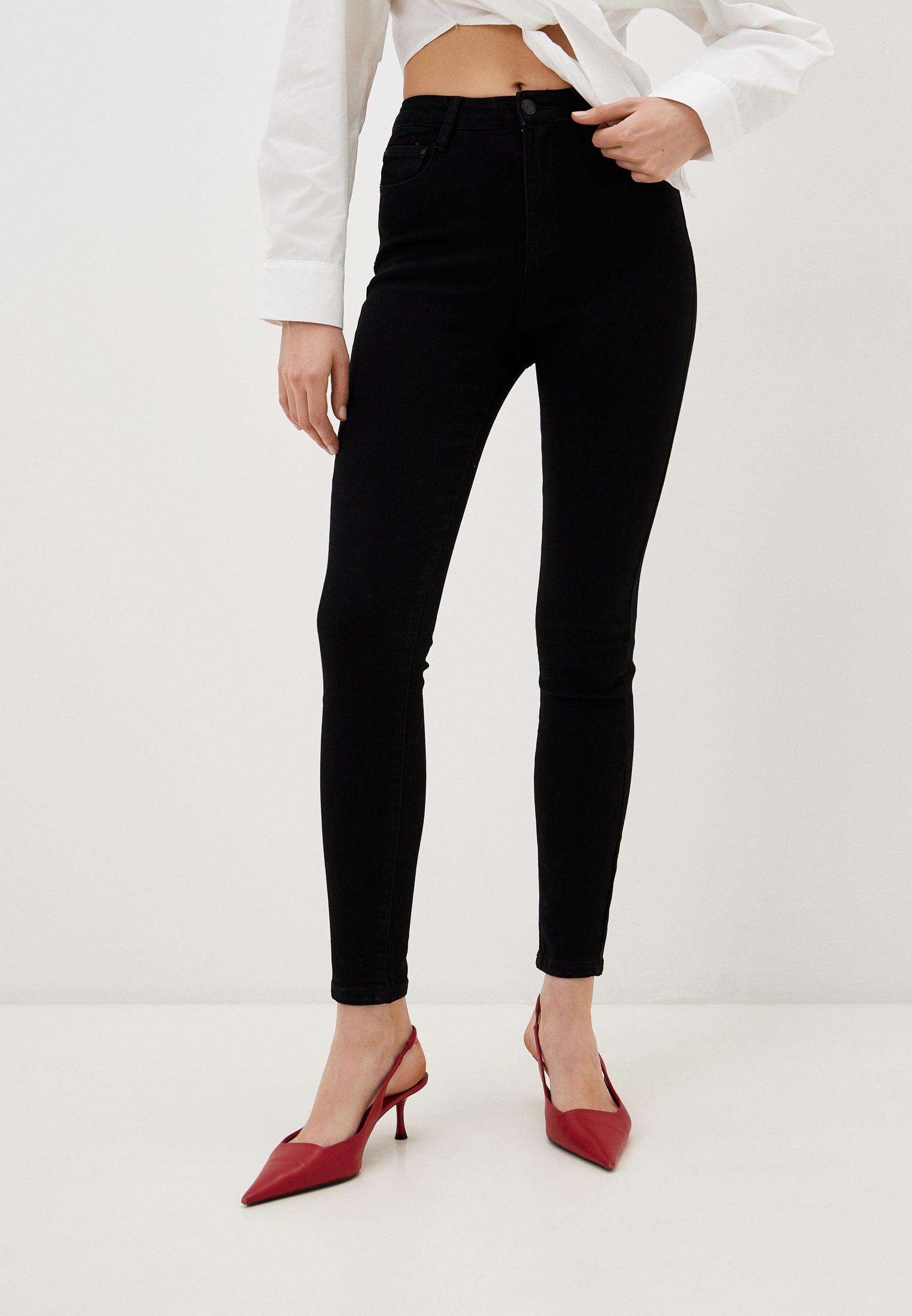 Джинсы Feliamo Skinny fit, цвет: черный, MP002XW0EWNF — купить в ...