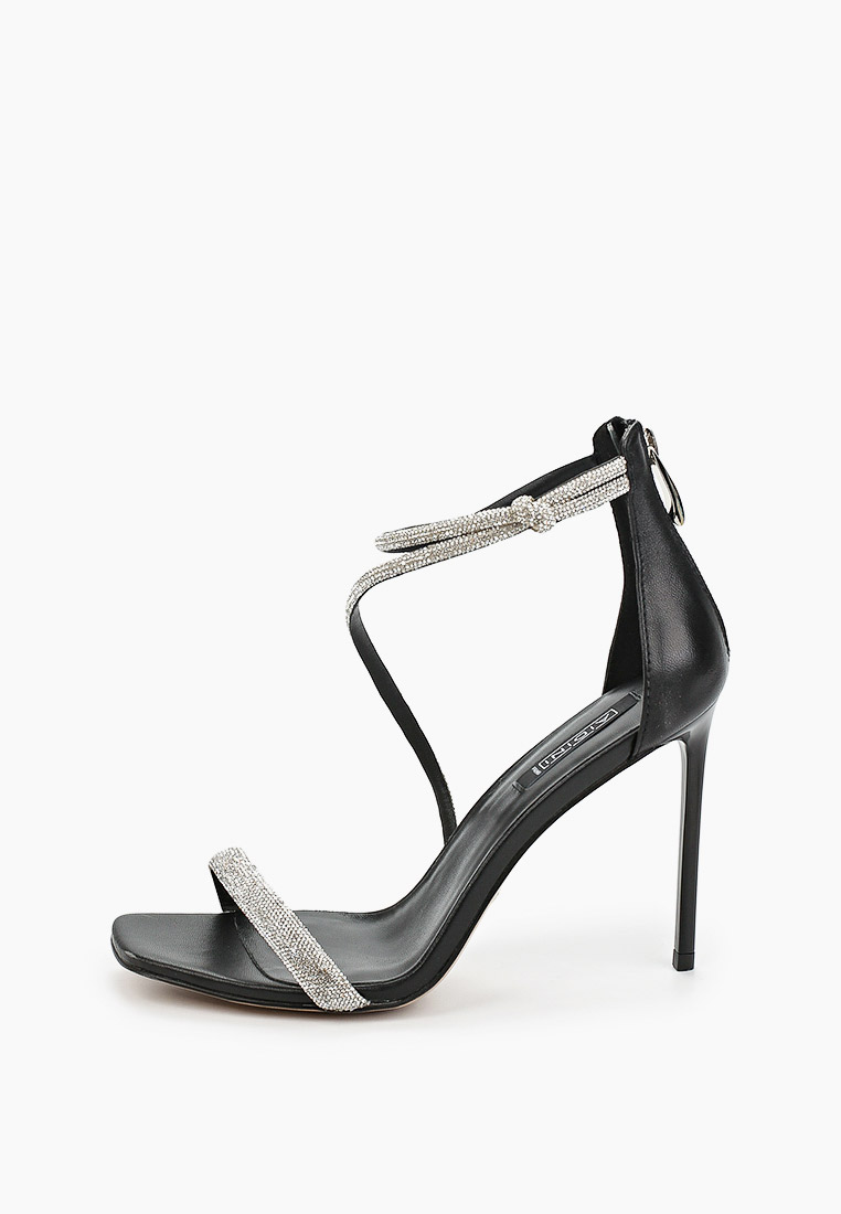 Босоножки Aidini Lamoda Exclusive, цвет: черный, MP002XW0F24G — купить ...