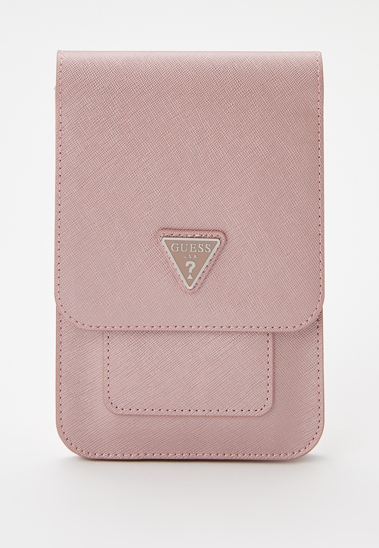 Чехол для телефона Guess Wallet Bag, цвет: розовый, MP002XW0FNY2 ...