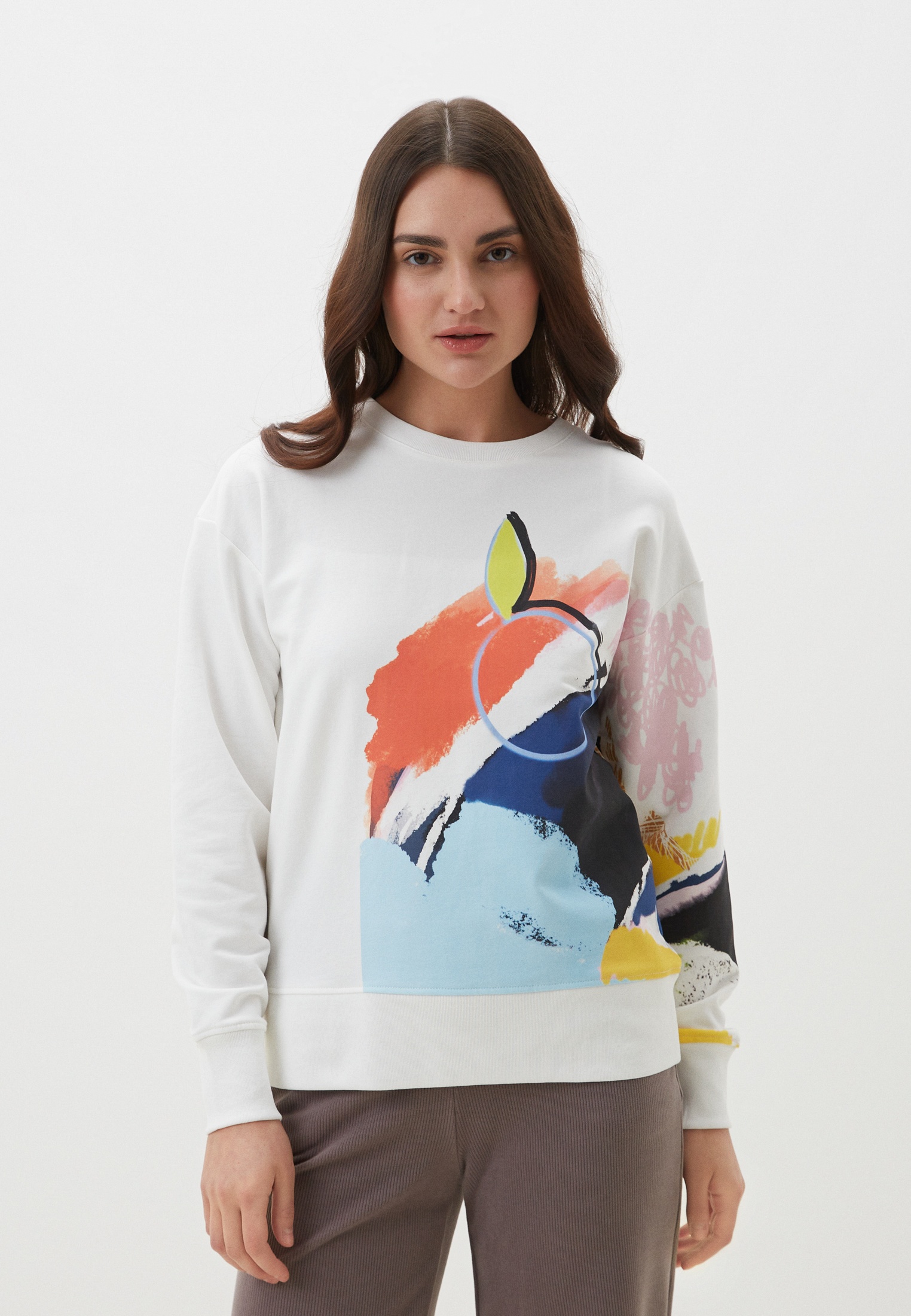 Свитшот JC Just Clothes, цвет: белый, MP002XW0FWEG — купить в интернет ...