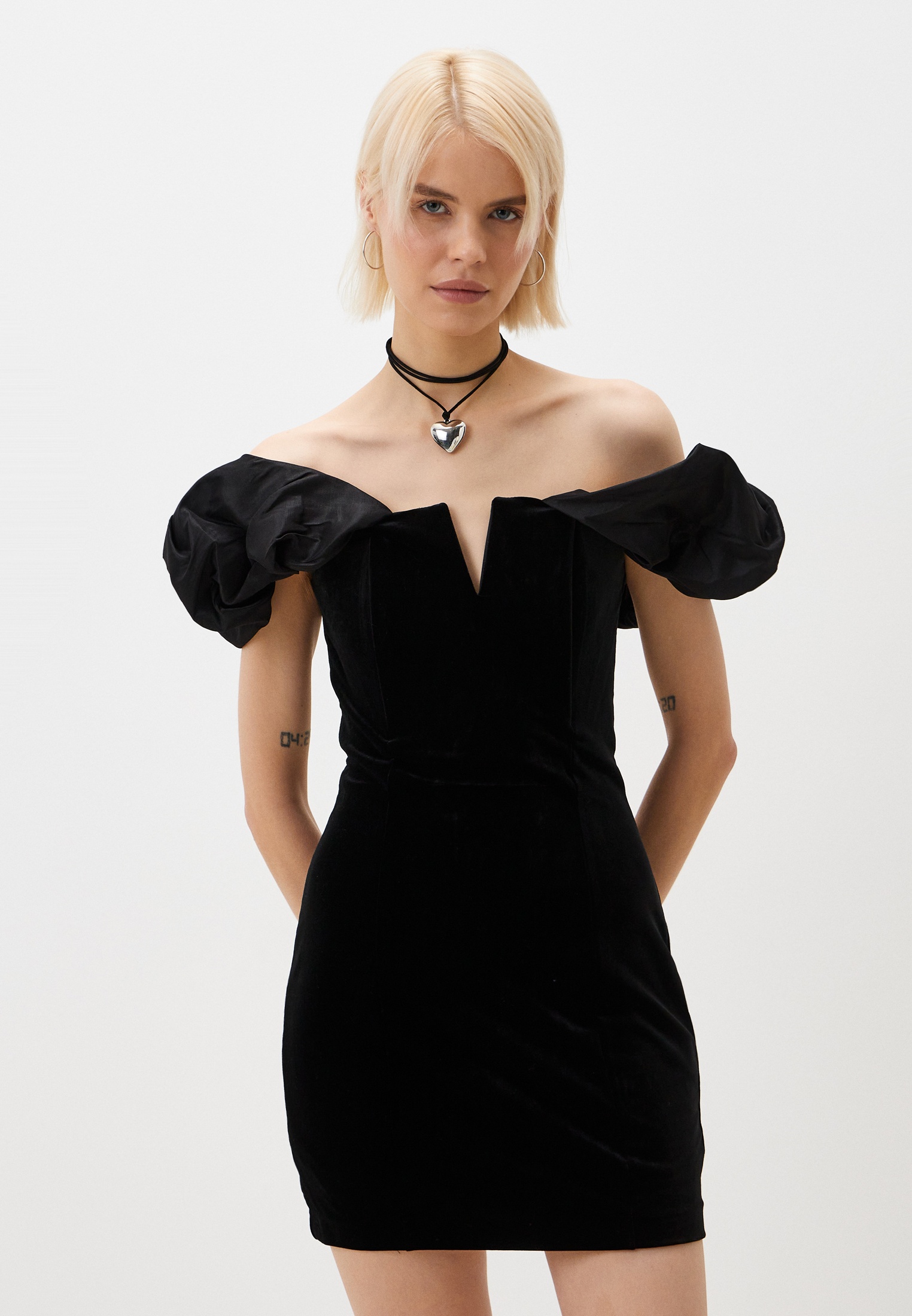 Платье Befree Woman Mix&Match, цвет: черный, MP002XW0IDMI — купить в ...