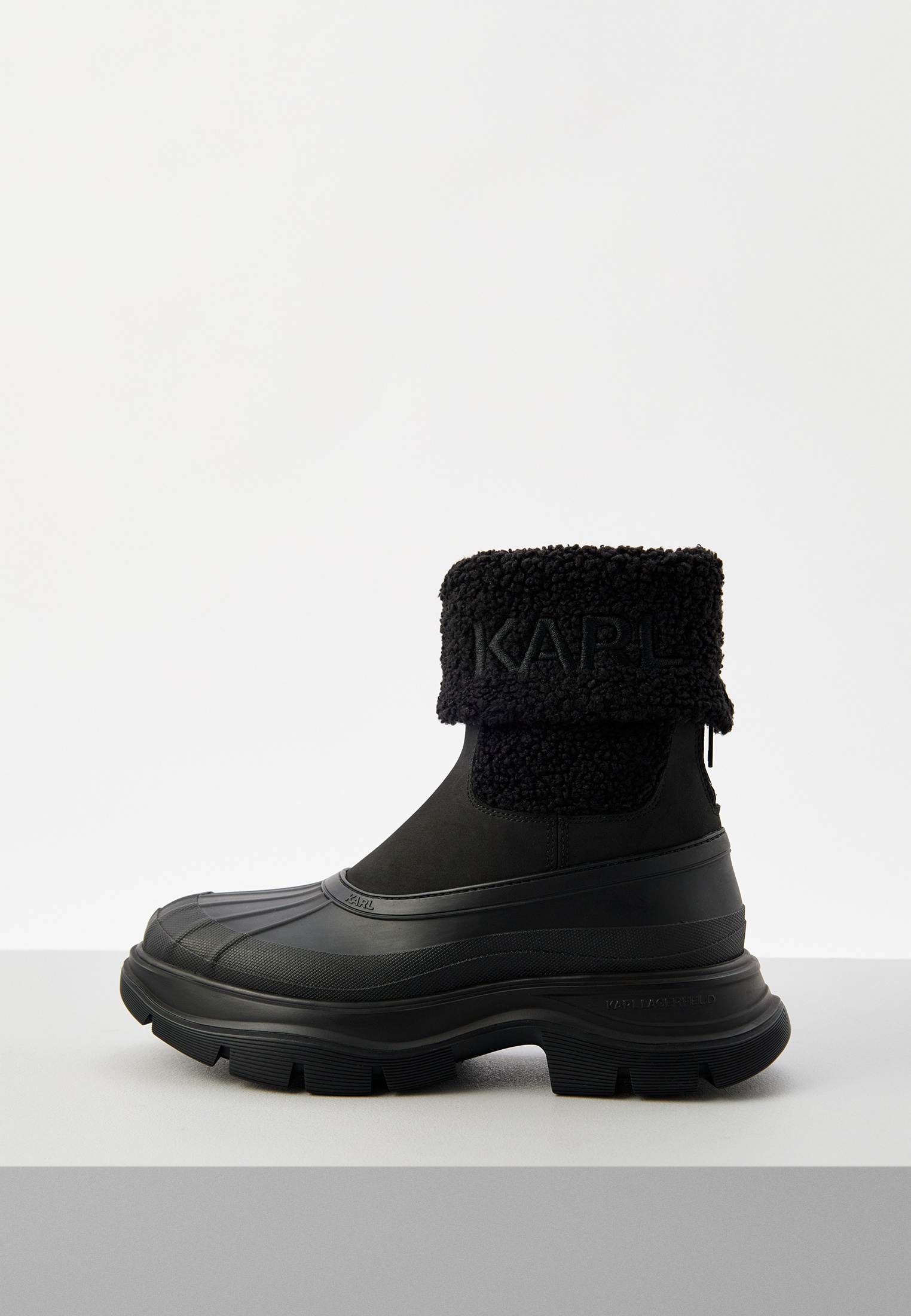 Ботинки Karl Lagerfeld, цвет: черный, MP002XW0IG60 — купить в интернет ...