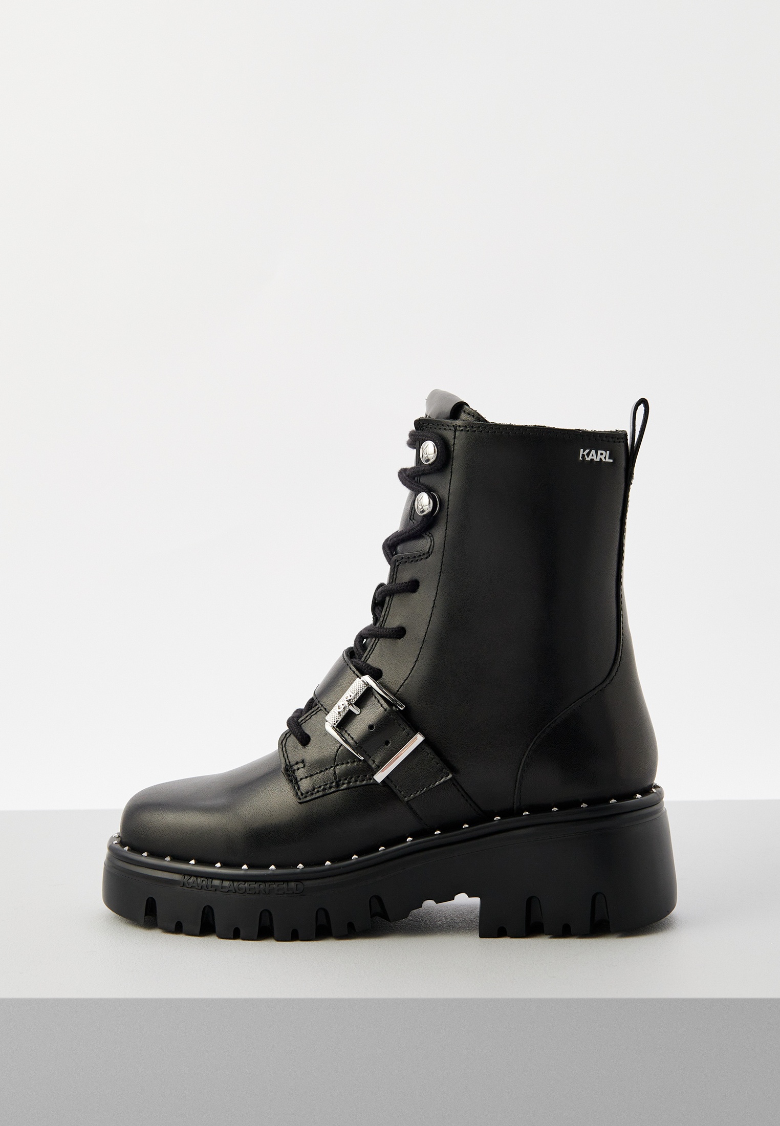 Ботинки Karl Lagerfeld, цвет: черный, MP002XW0IG68 — купить в интернет ...