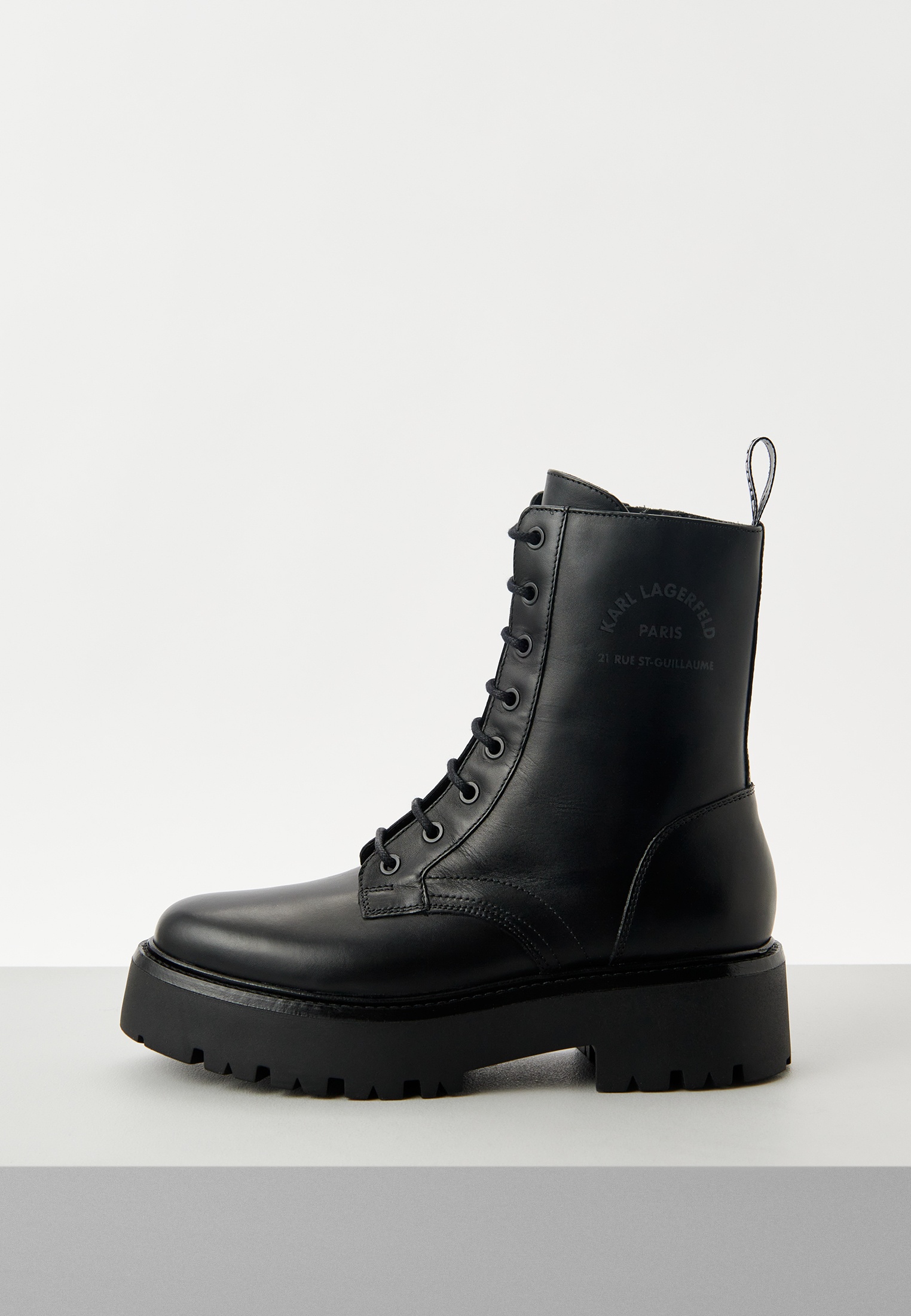 Ботинки Karl Lagerfeld, цвет: черный, MP002XW0IG6C — купить в интернет ...