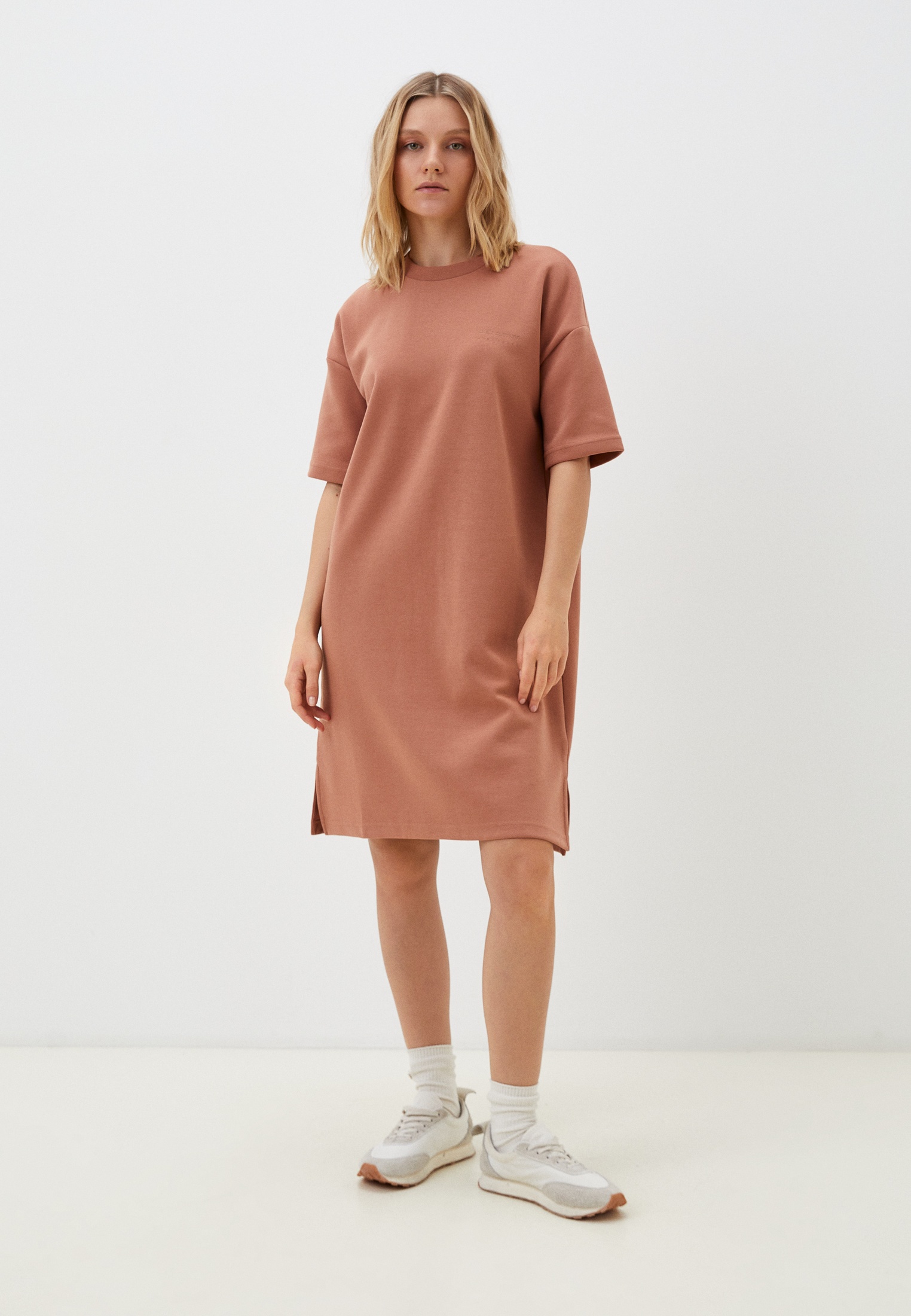 Платье JC Just Clothes, цвет: бежевый, MP002XW0IULR — купить в интернет ...