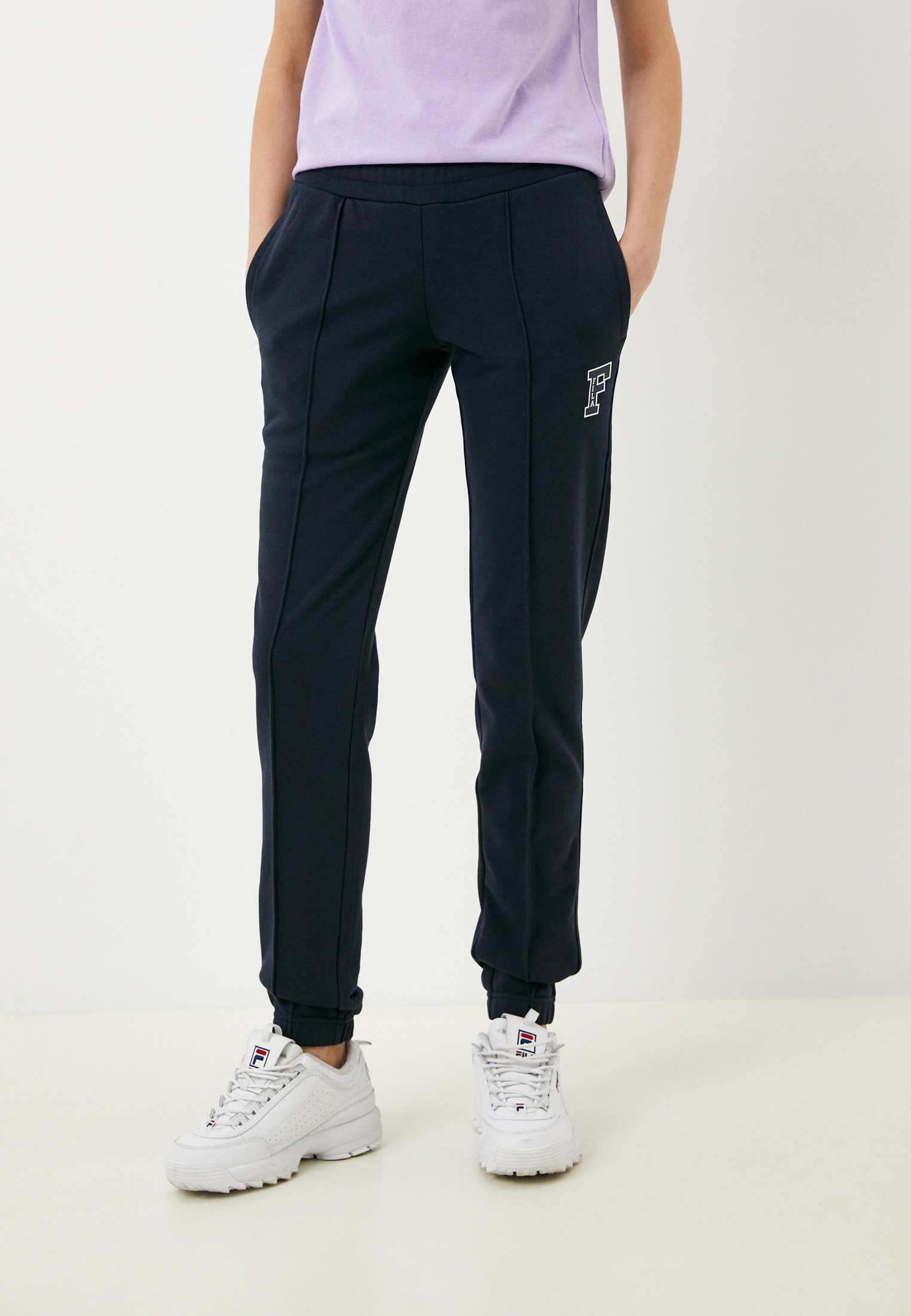 Спортивные штаны Fila женские трехцветные