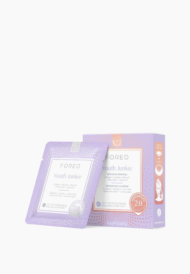 Маски для лица 6 шт. Foreo антивозрастные, цвет: прозрачный ...