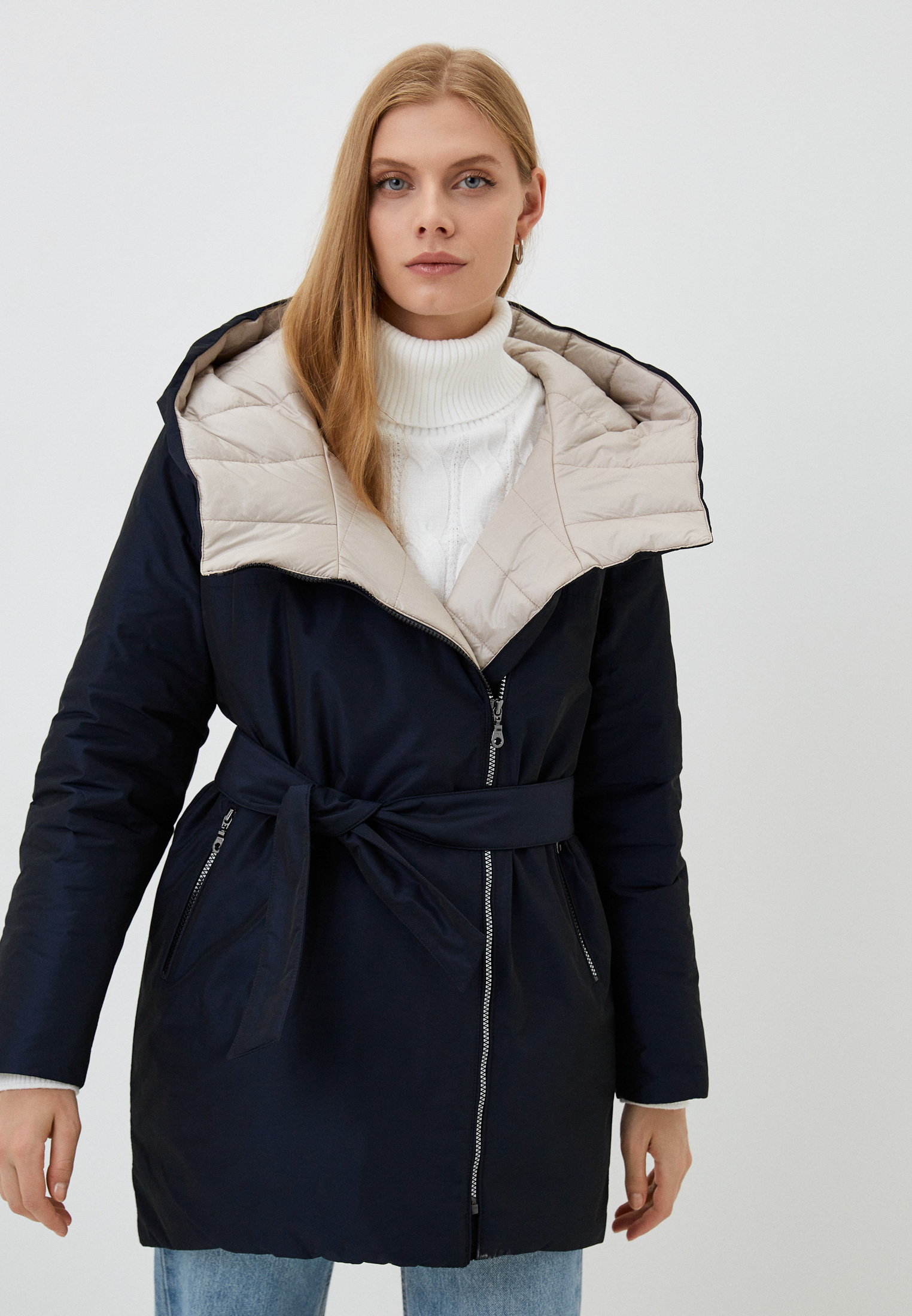 Куртка-пальто Dixi-Coat, цвет: синий, MP002XW0JM93 — купить в интернет ...
