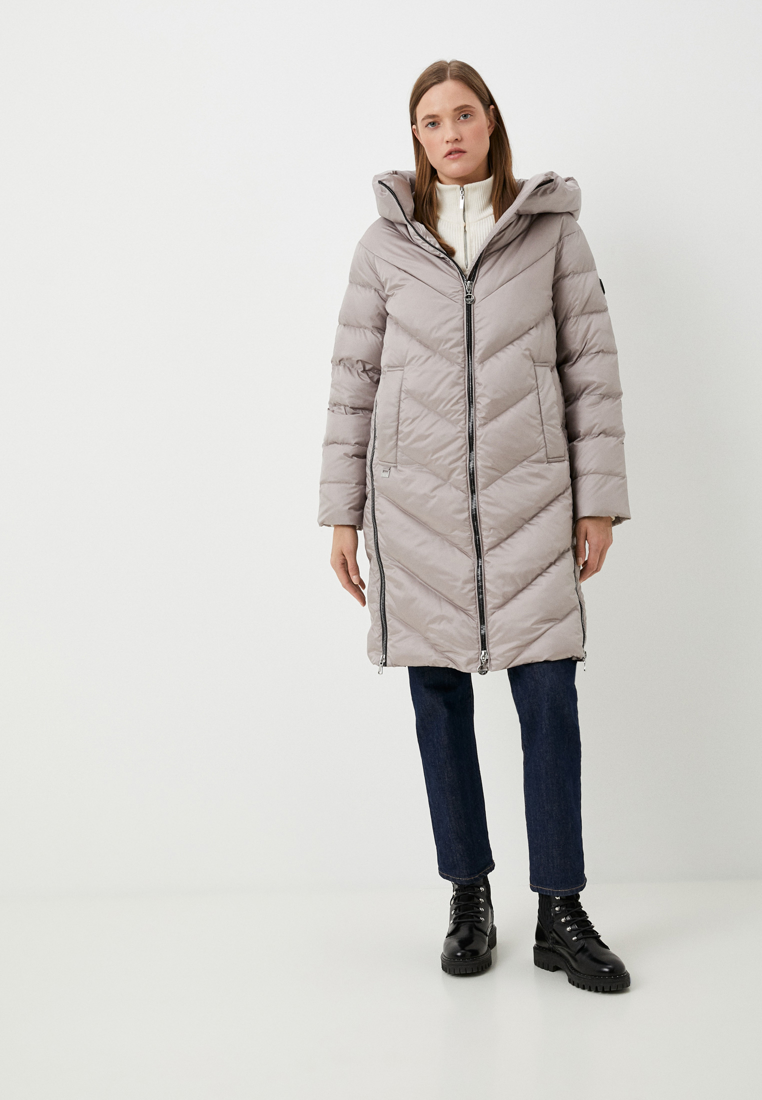 Пуховик Avi, цвет: бежевый, MP002XW0JON7 — купить в интернет-магазине ...