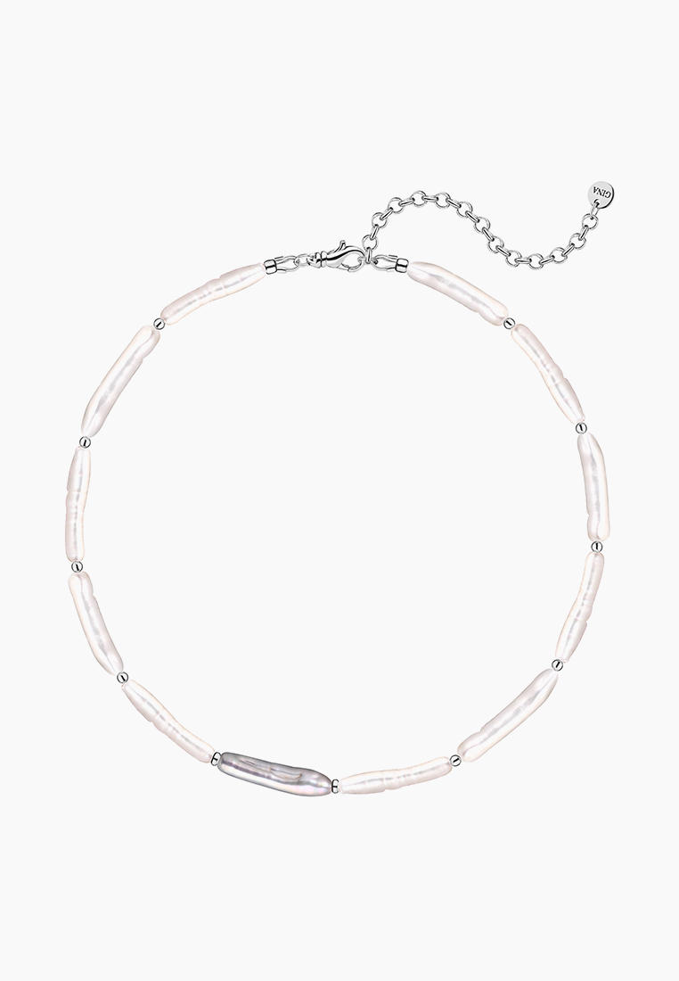 Колье Ginadreams Серый кардинал Silver, цвет: белый, MP002XW0JQ7D ...