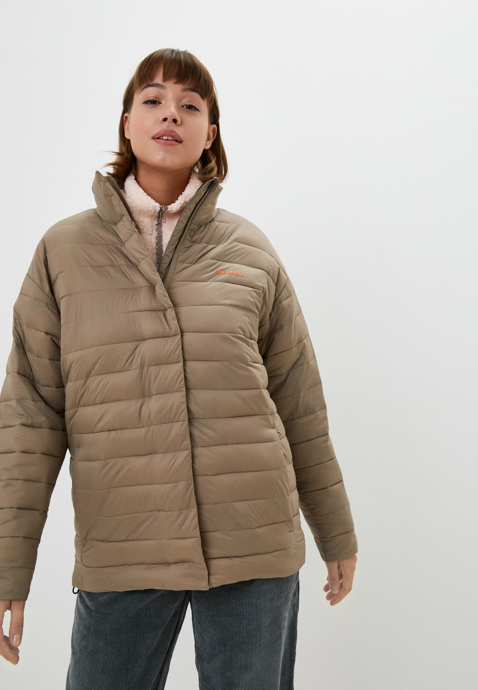 Куртка утепленная Merrell, цвет: коричневый, MP002XW0JXJ5 — купить в ...