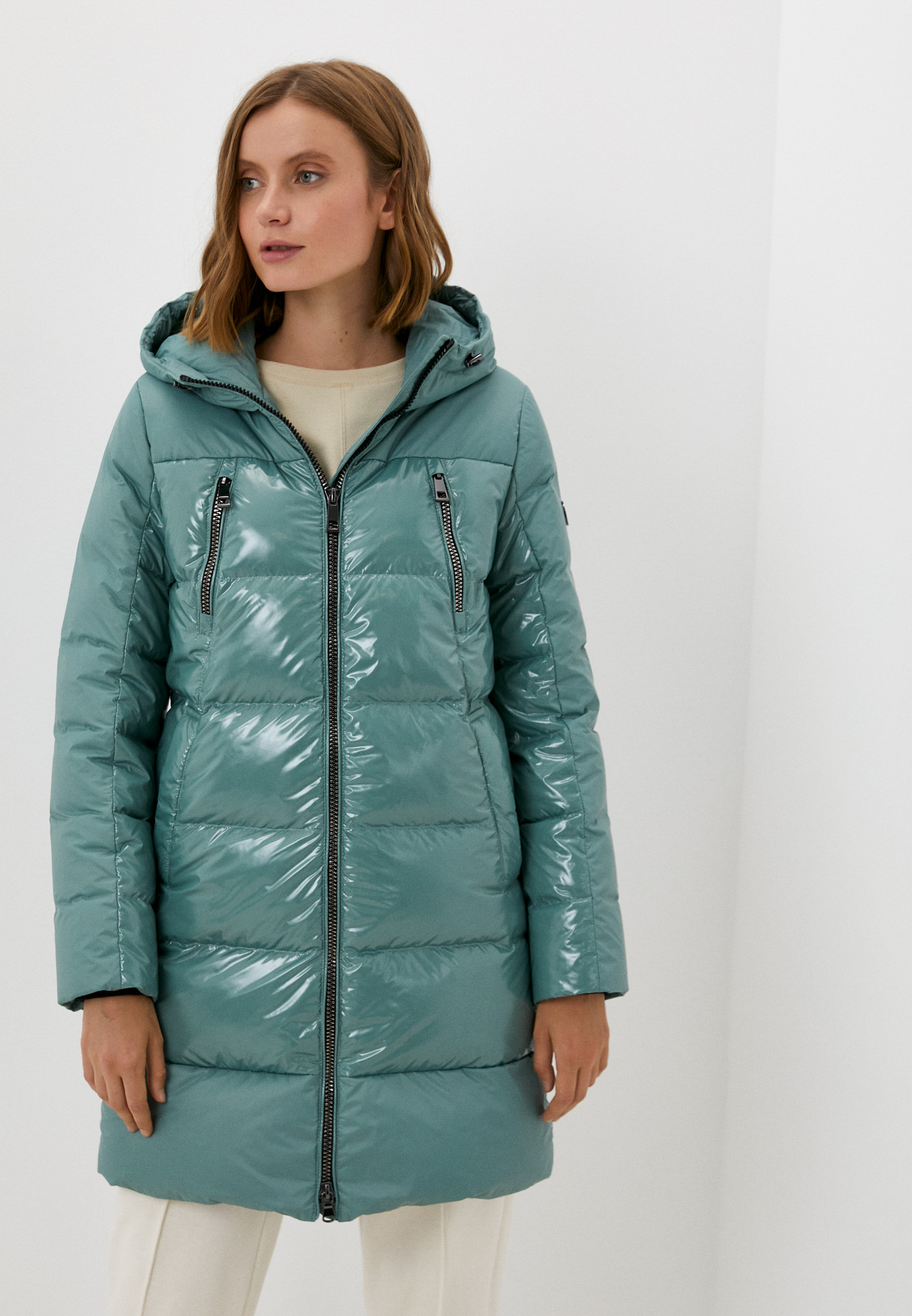 Пуховик Avi, цвет: бирюзовый, MP002XW0JZLA — купить в интернет-магазине ...