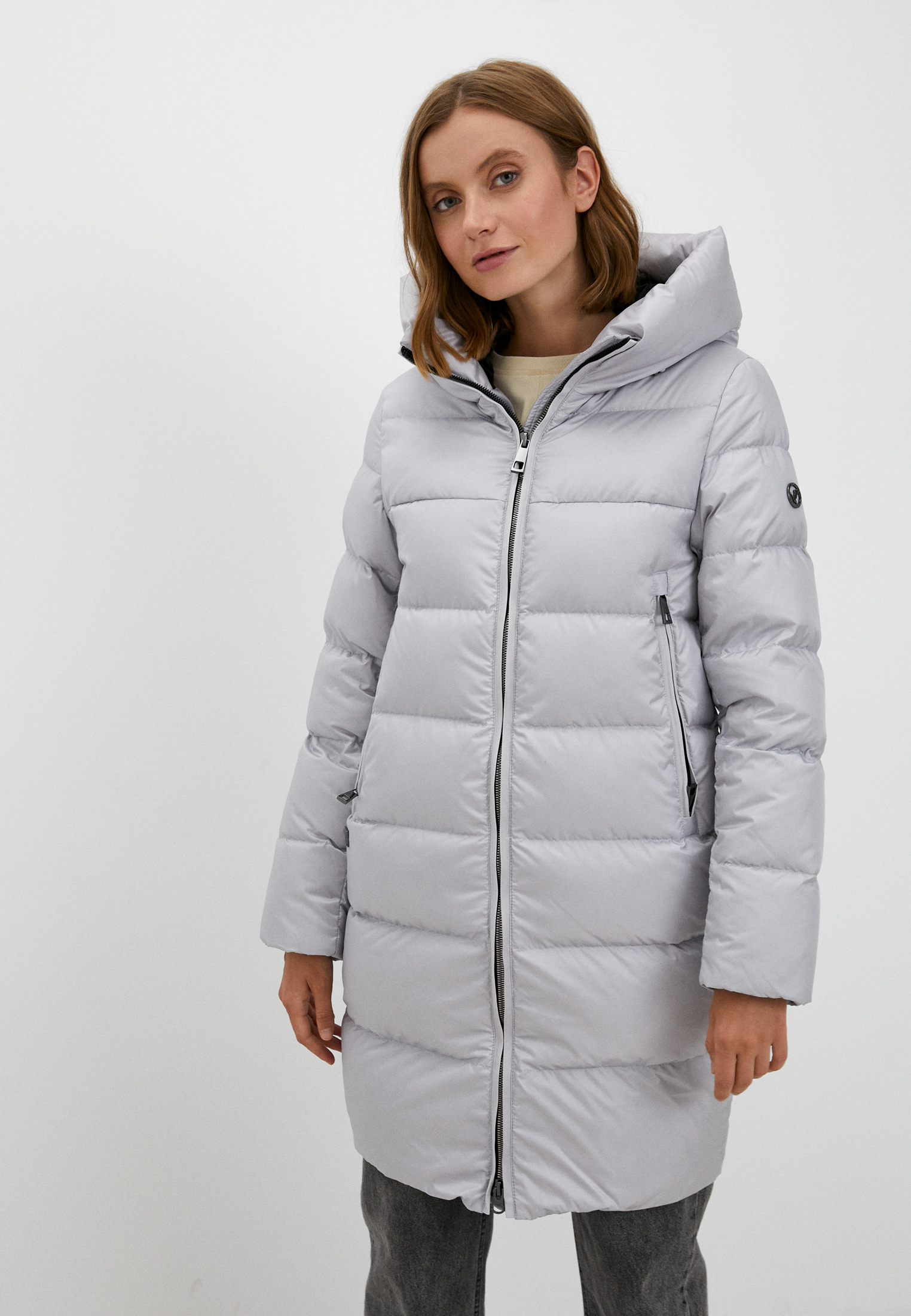 Пуховик Avi, цвет: серый, MP002XW0JZLI — купить в интернет-магазине Lamoda