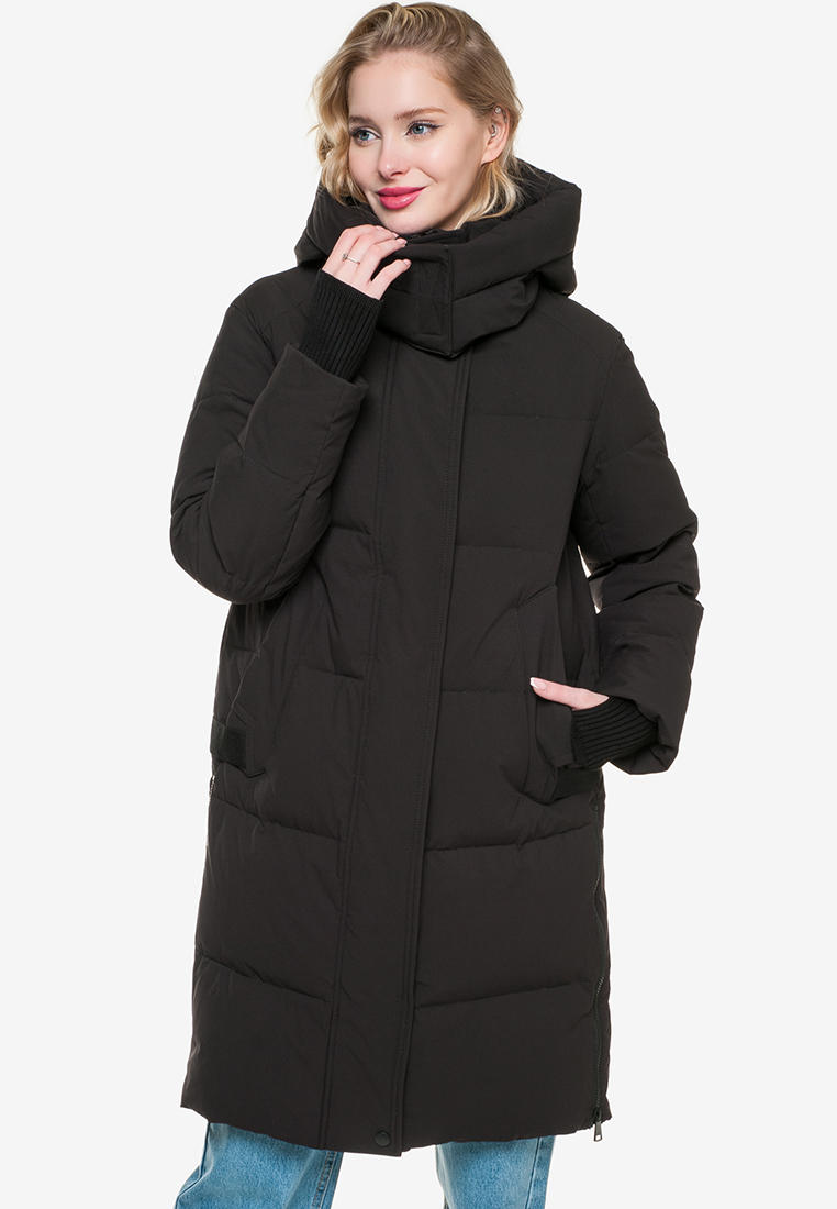Пуховик Marmalato, цвет: черный, MP002XW0K5GF — купить в интернет ...
