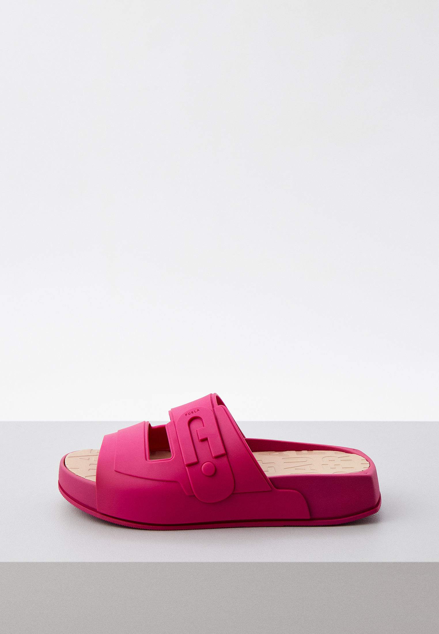 Сланцы Furla FURLA POOL SLIDE SANDAL T.40, цвет: фуксия