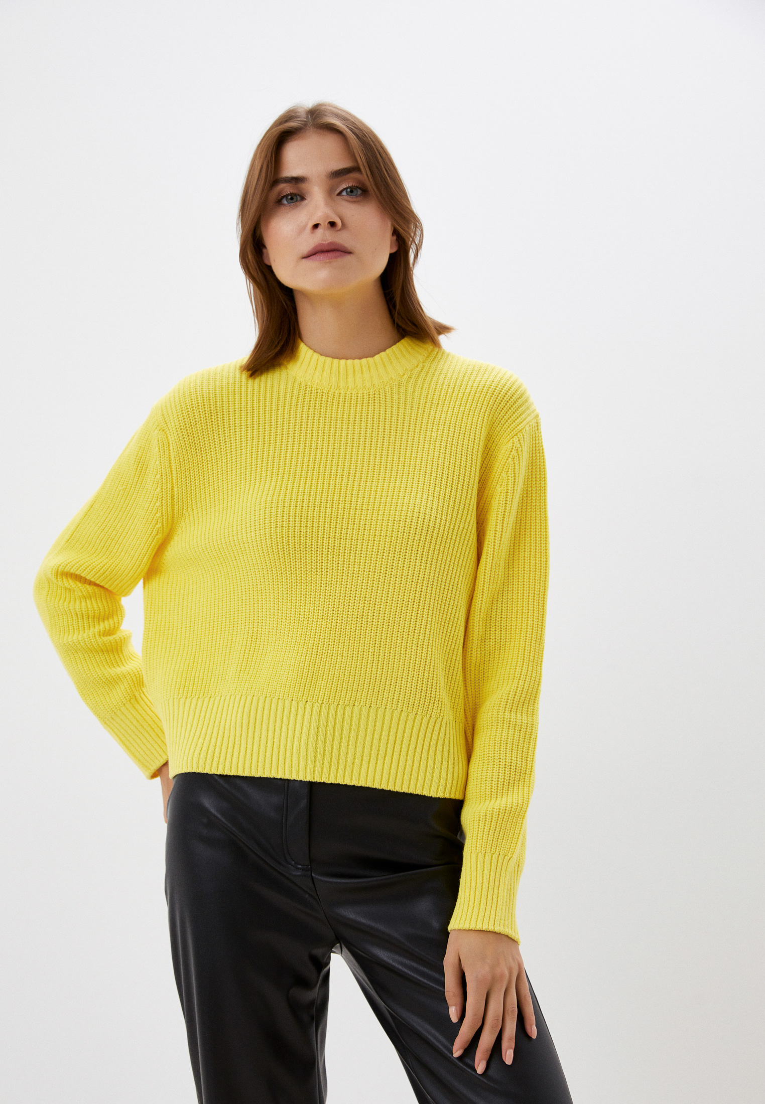 Джемпер Sela Exclusive online, цвет желтый, MP002XW0K5X7 — купить в