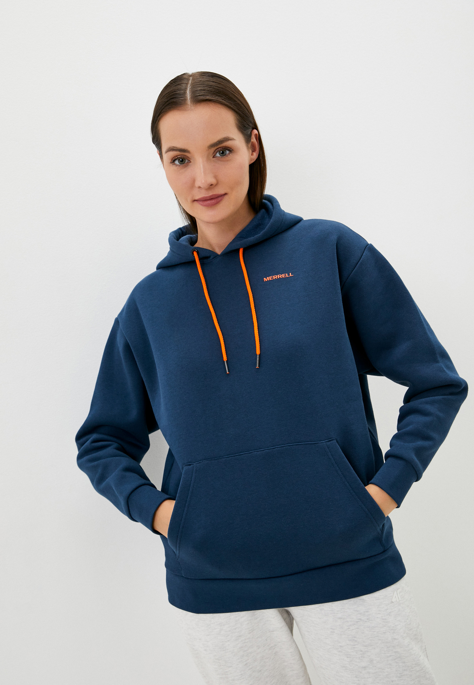 Худи Merrell, цвет: синий, MP002XW0KDNM — купить в интернет-магазине Lamoda