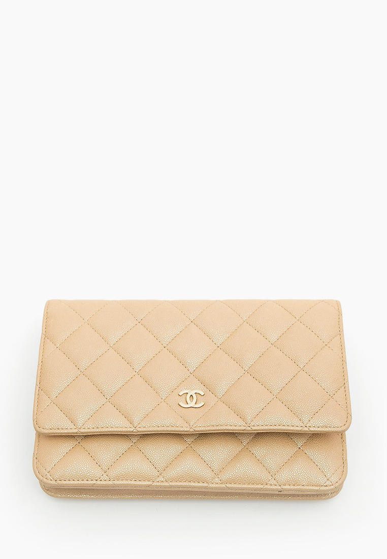 Сумка Chanel Resale Wallet on Chain, цвет бежевый, MP002XW0KGBG — купить в интернетмагазине Lamoda