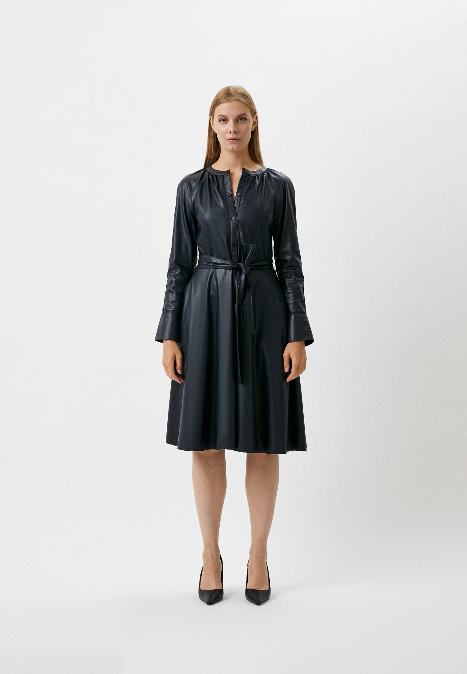 Платье Karl Lagerfeld, цвет: синий, MP002XW0KRV4 — купить в интернет ...