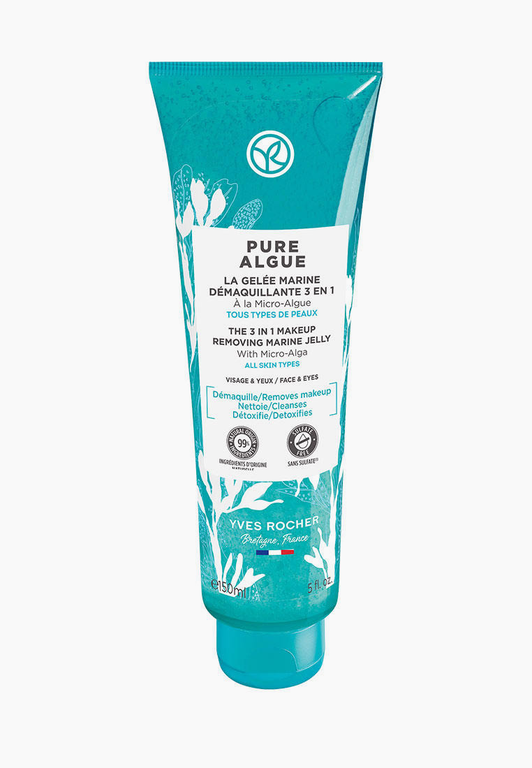 Гель Yves Rocher Морское «Желе» для Снятия Макияжа 3 в 1 c ...