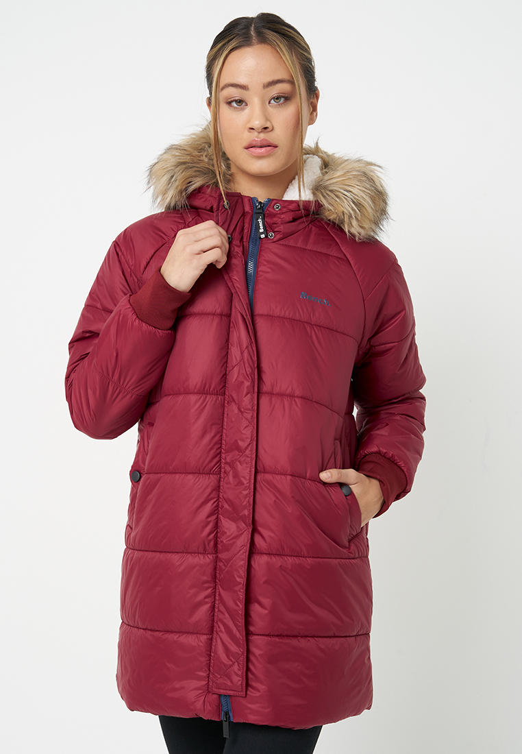 Куртка утепленная Bench ARIELE, цвет красный, MP002XW0L58Z — купить в