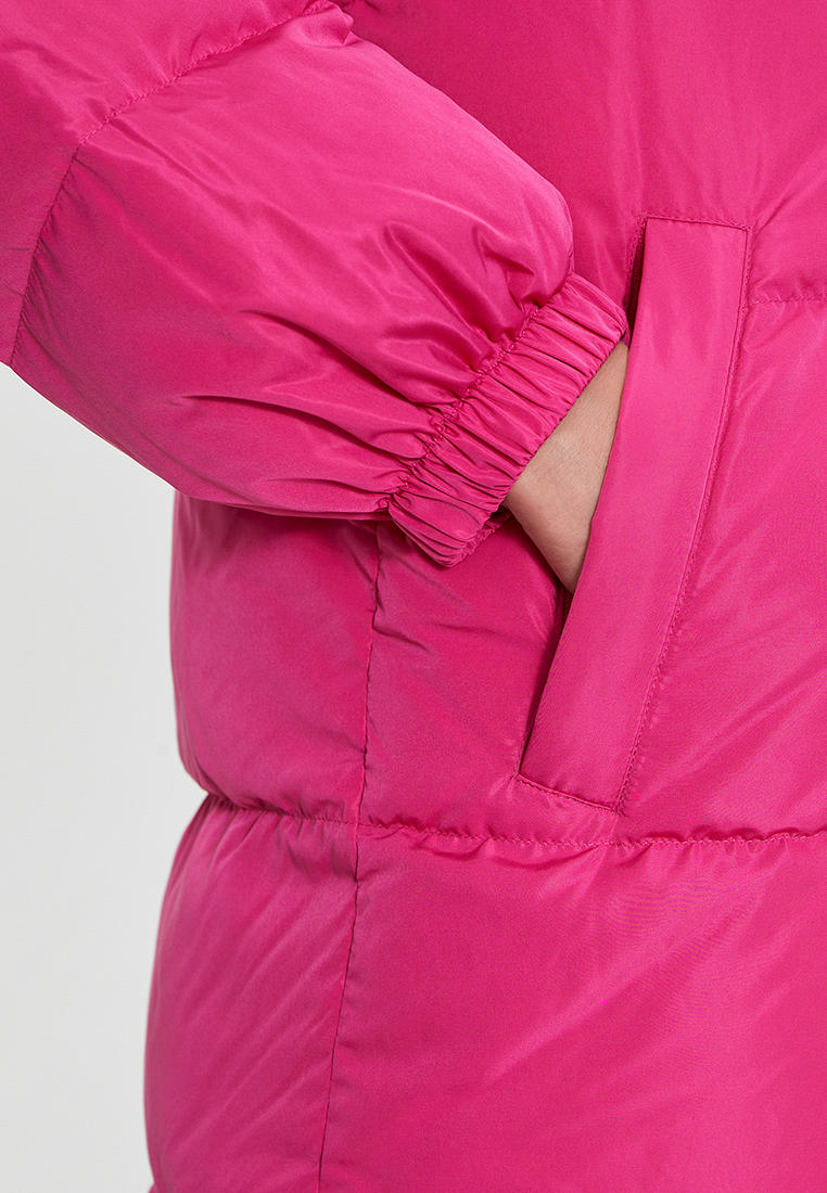 Купить Пуховик Женский Цвета Фуксии